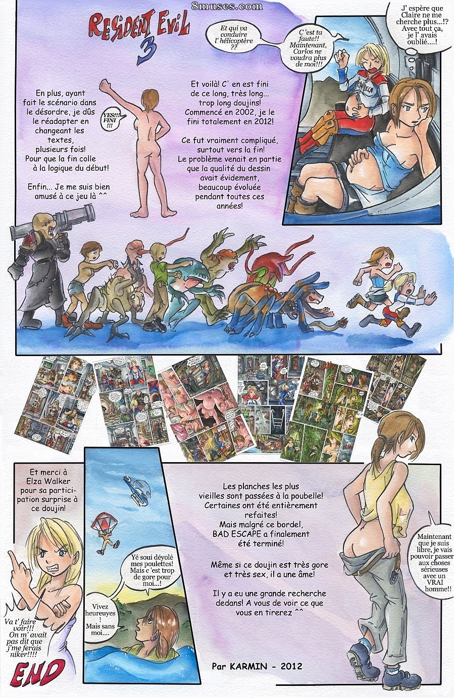Passage Comics - Fuga ruim - Francês - Página 83