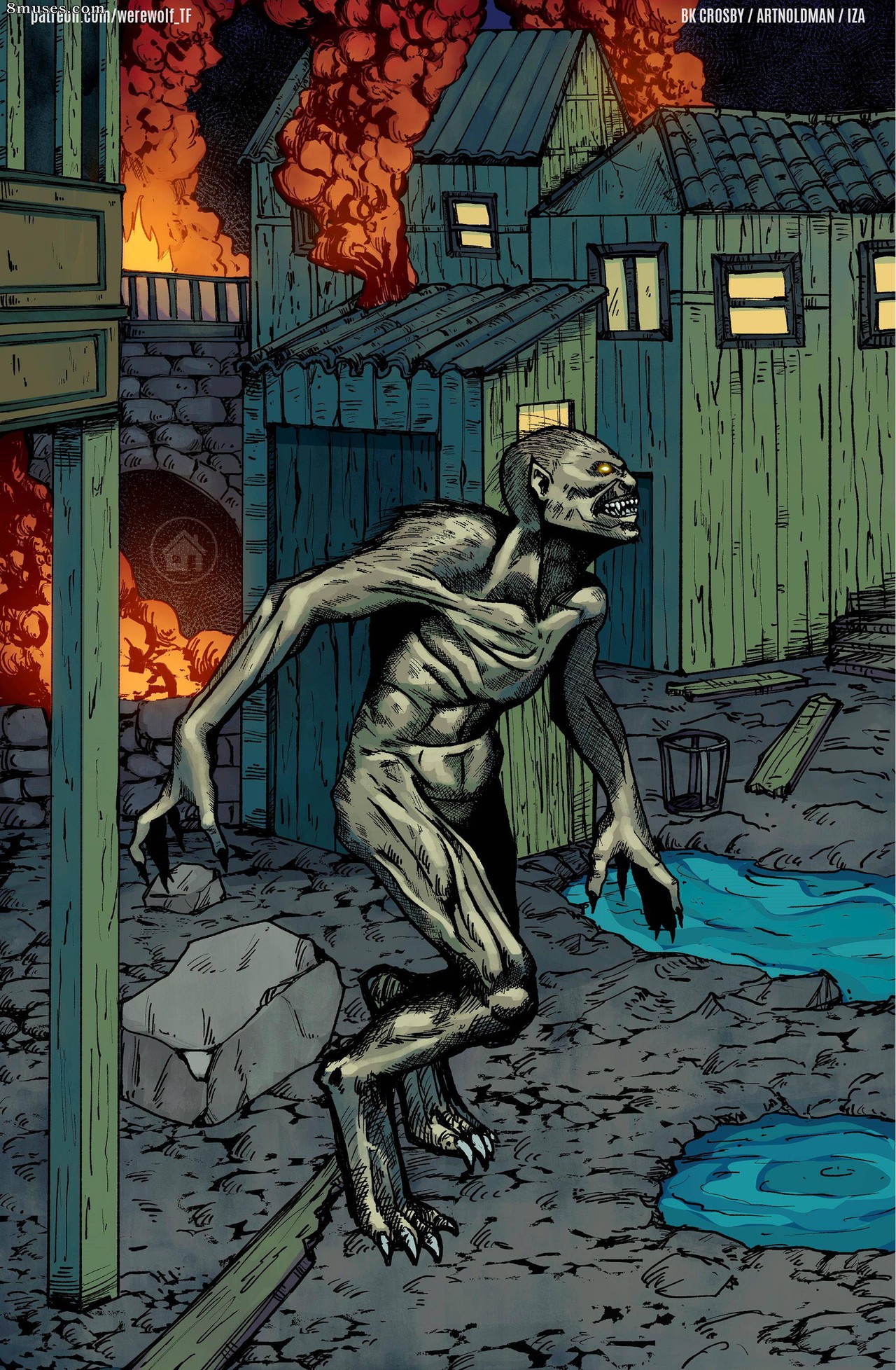 Locofuria Comics - Libro de arte de hombre lobo - Página 19