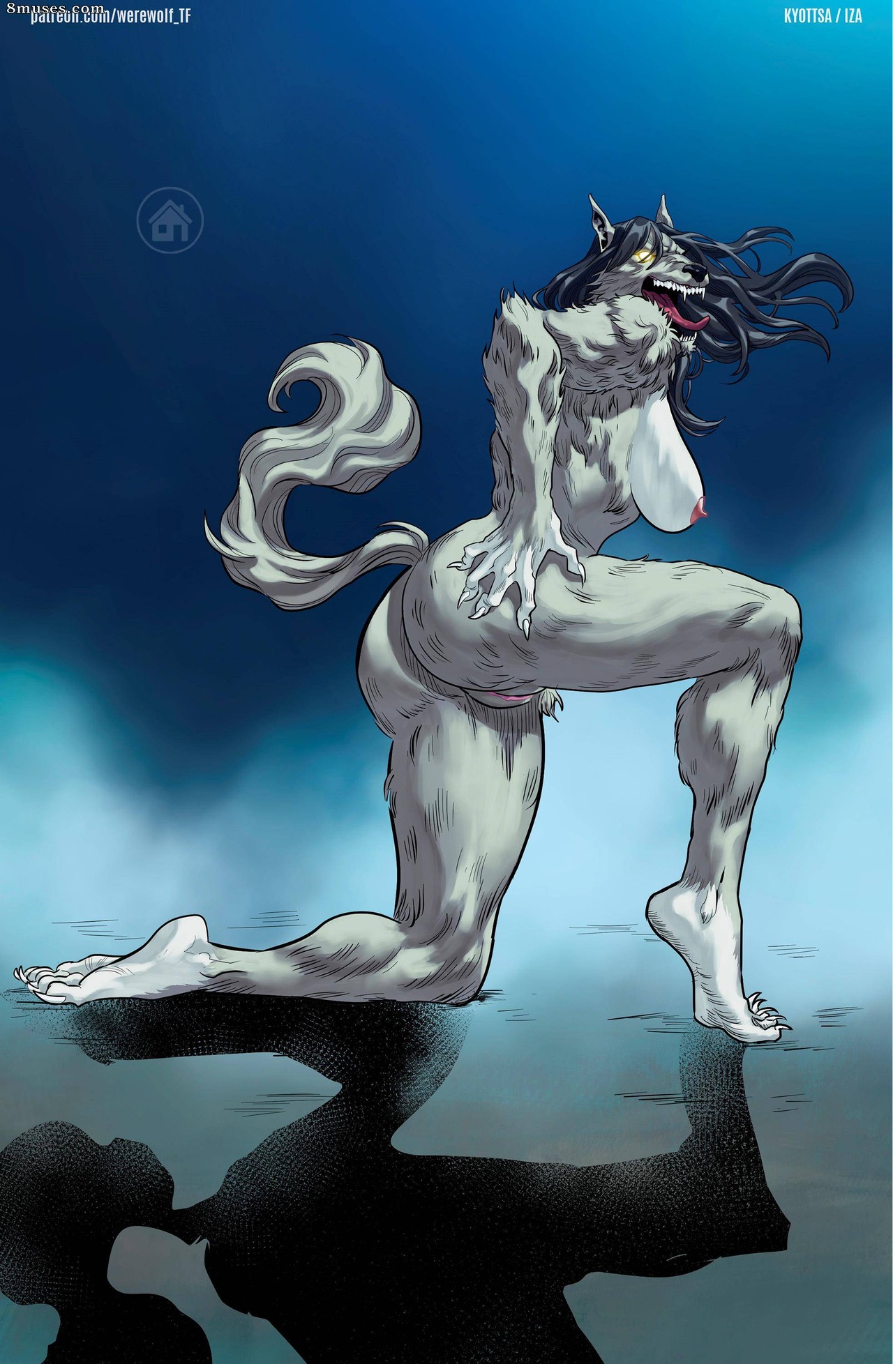 Locofuria Comics - Livro de arte de lobisomem - Página 15