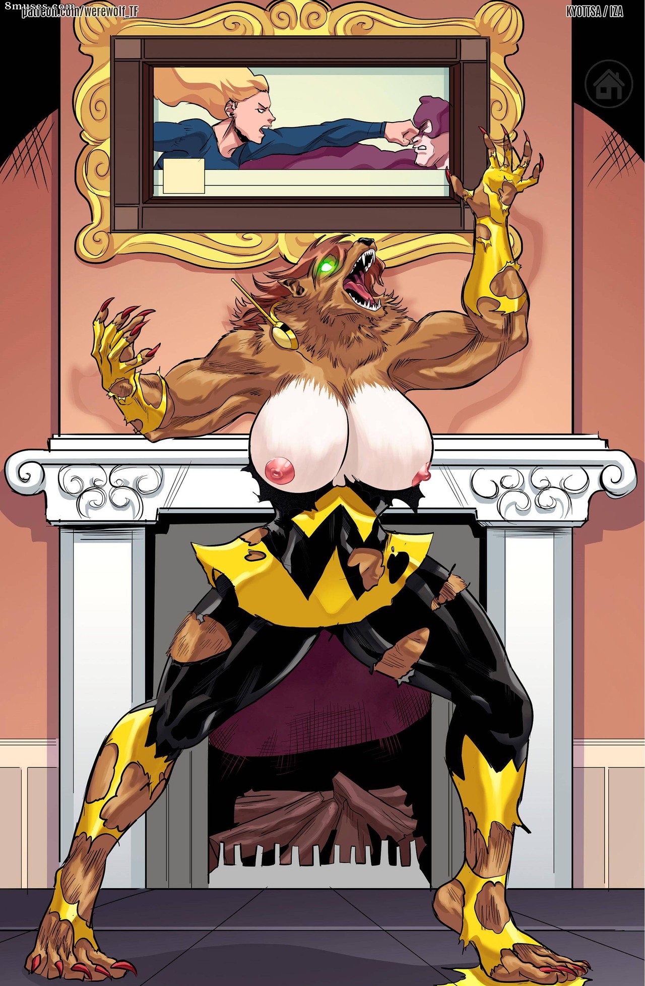 Locofuria Comics - Livro de arte de lobisomem - Página 27