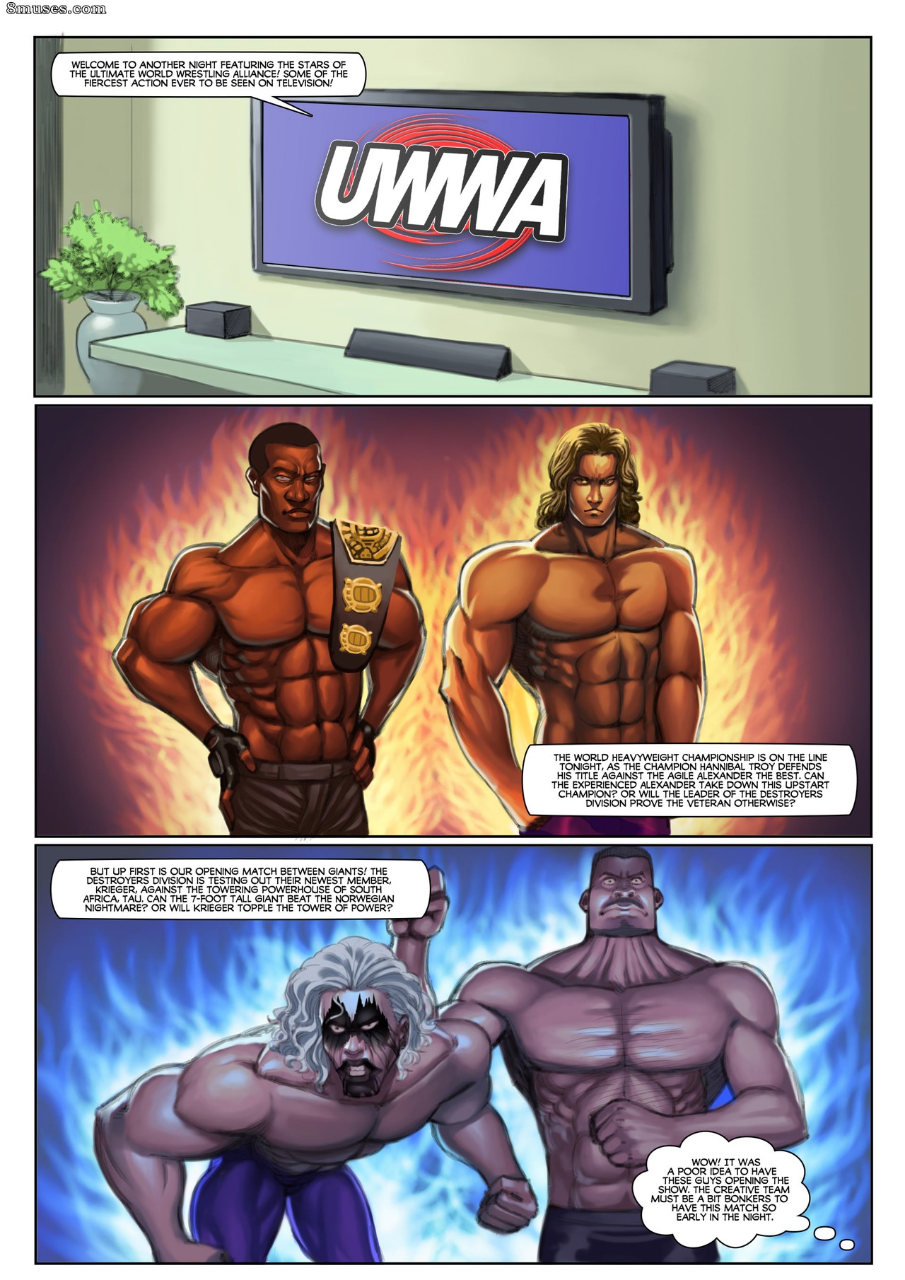 Wrestling Rose - Issue 1 - Page 3