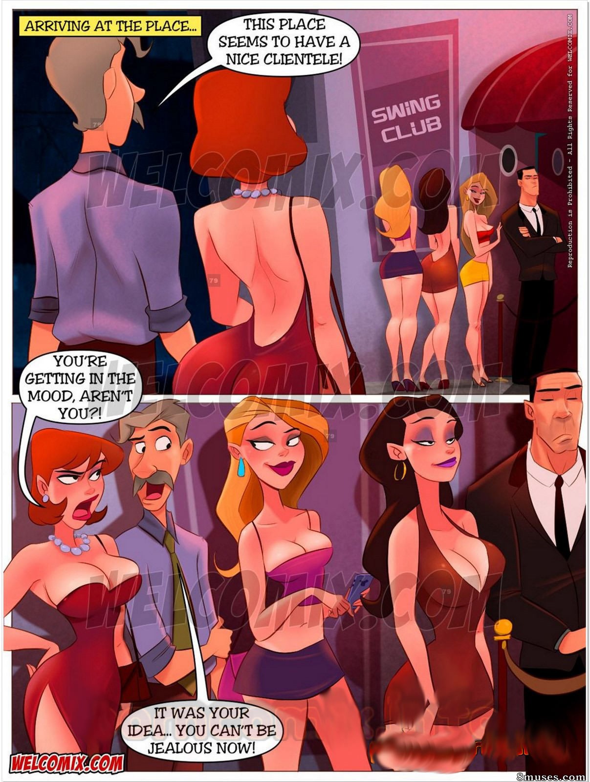Família Sacana - Inglês - Família sacana 18 - Noite no clube de swing - Página 4