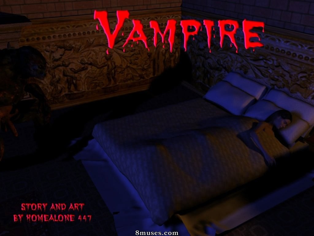 3DMonsterStories.com Comics - Vampiro - Página 1