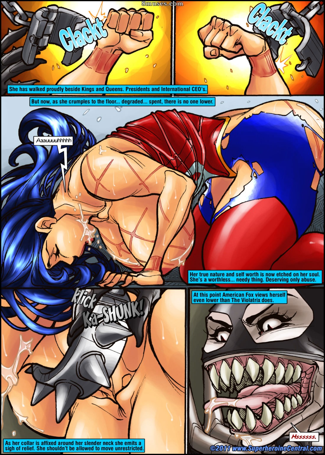 American Fox - The heroine cracked - Page 7