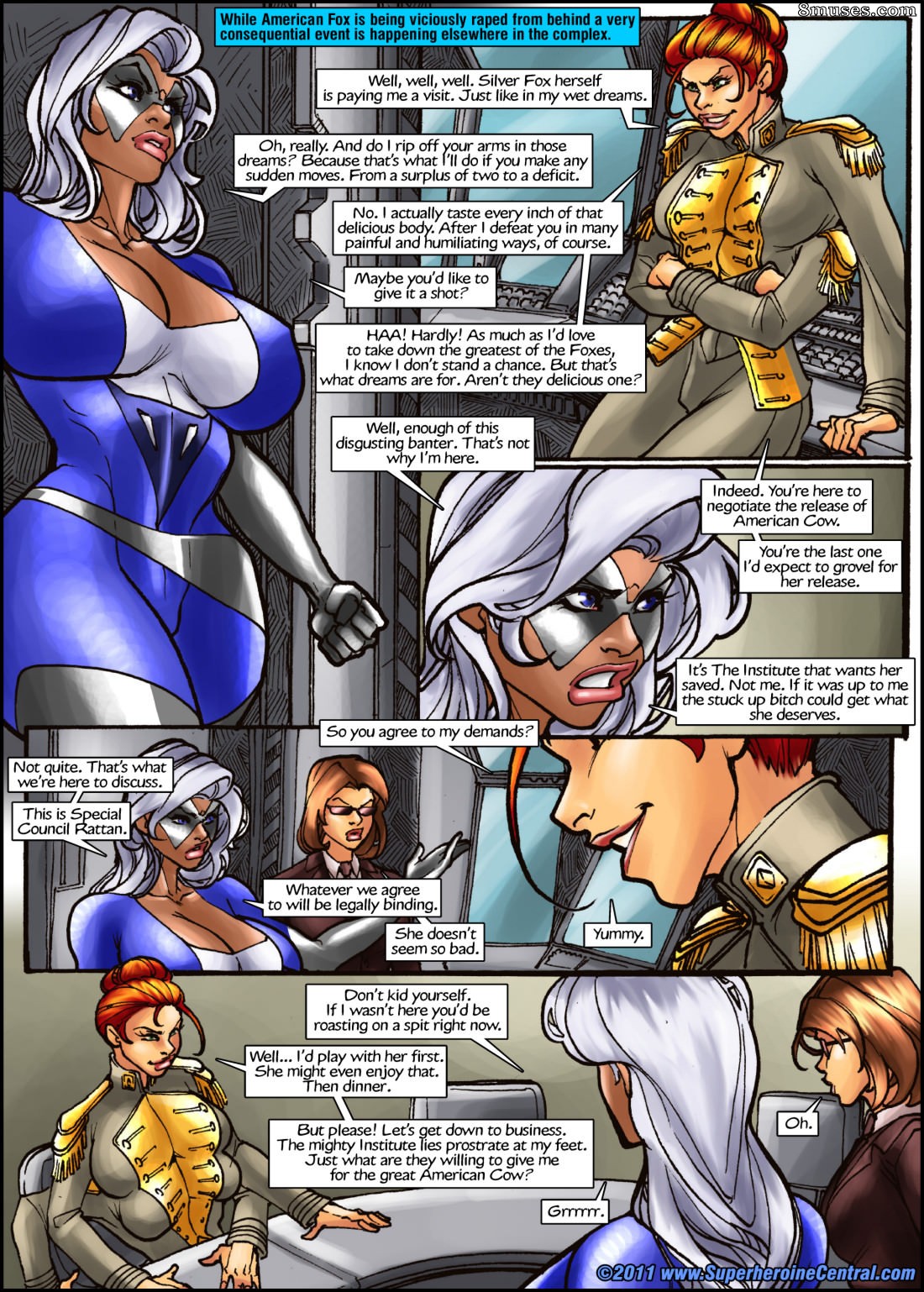 American Fox - The heroine cracked - Page 12