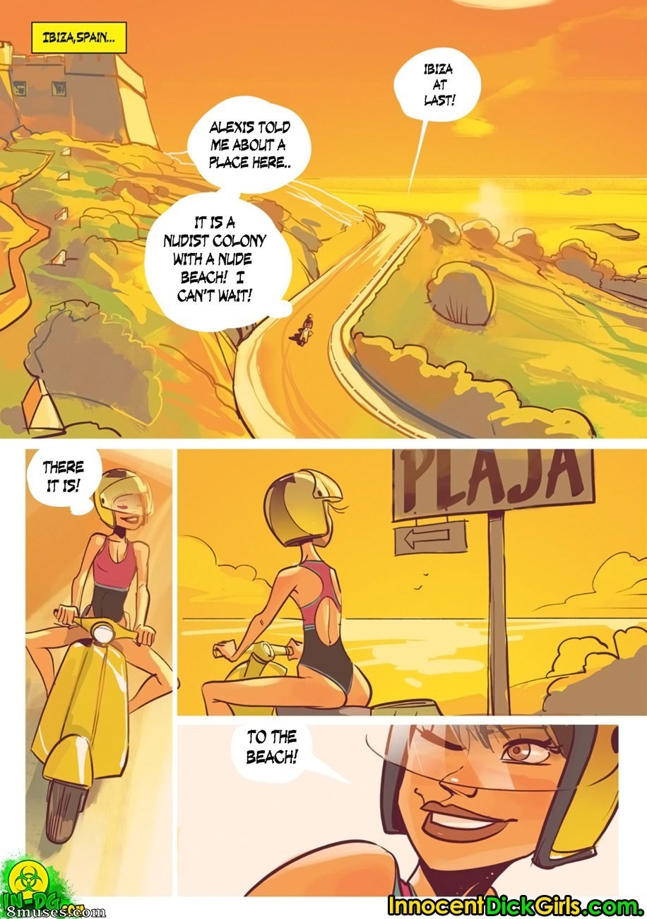 Innocent Dickgirls Comics - Ibiza - Page 2