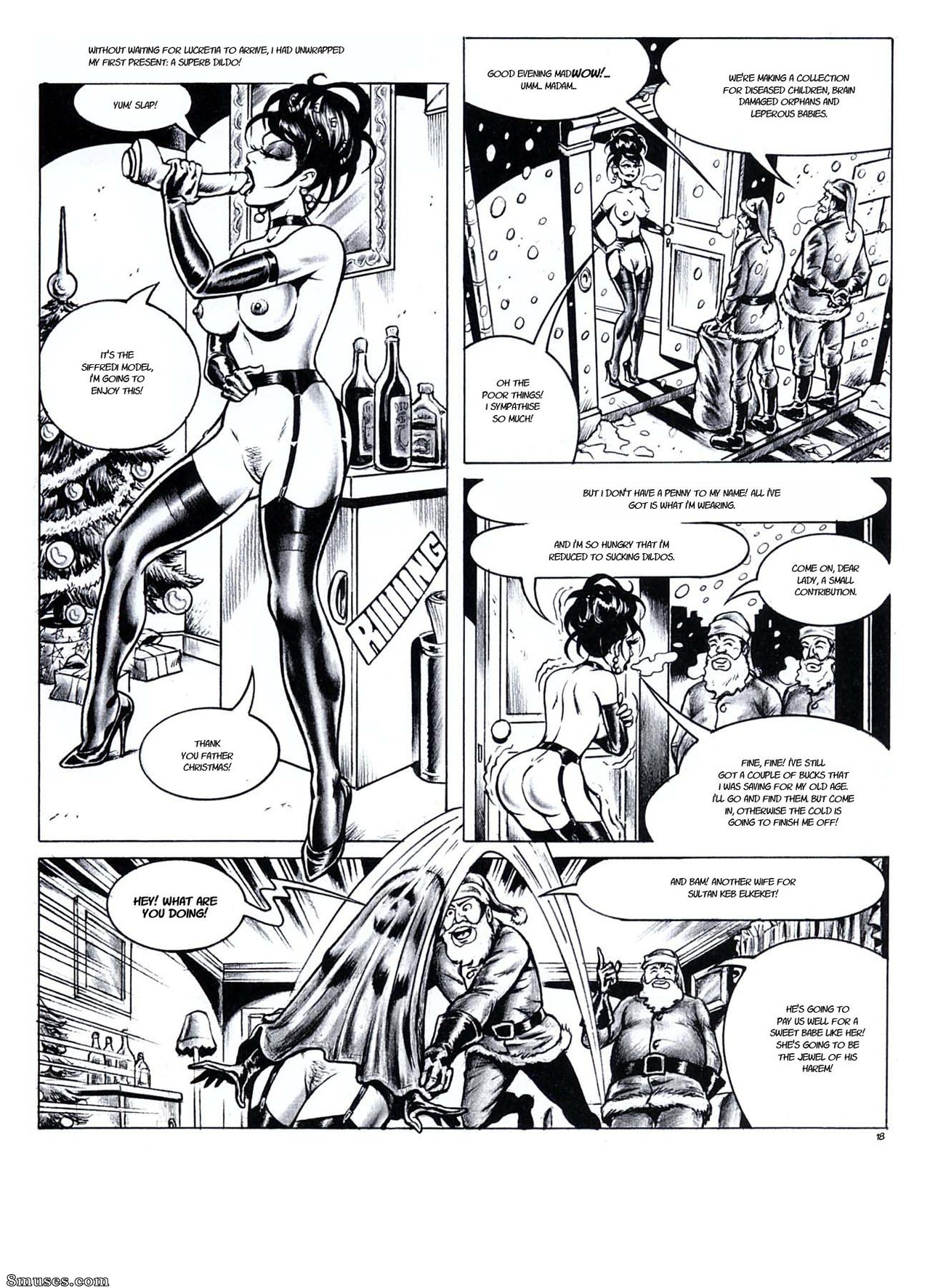 Shocking Stockings Series - Pair of Father Christmases - Page 3