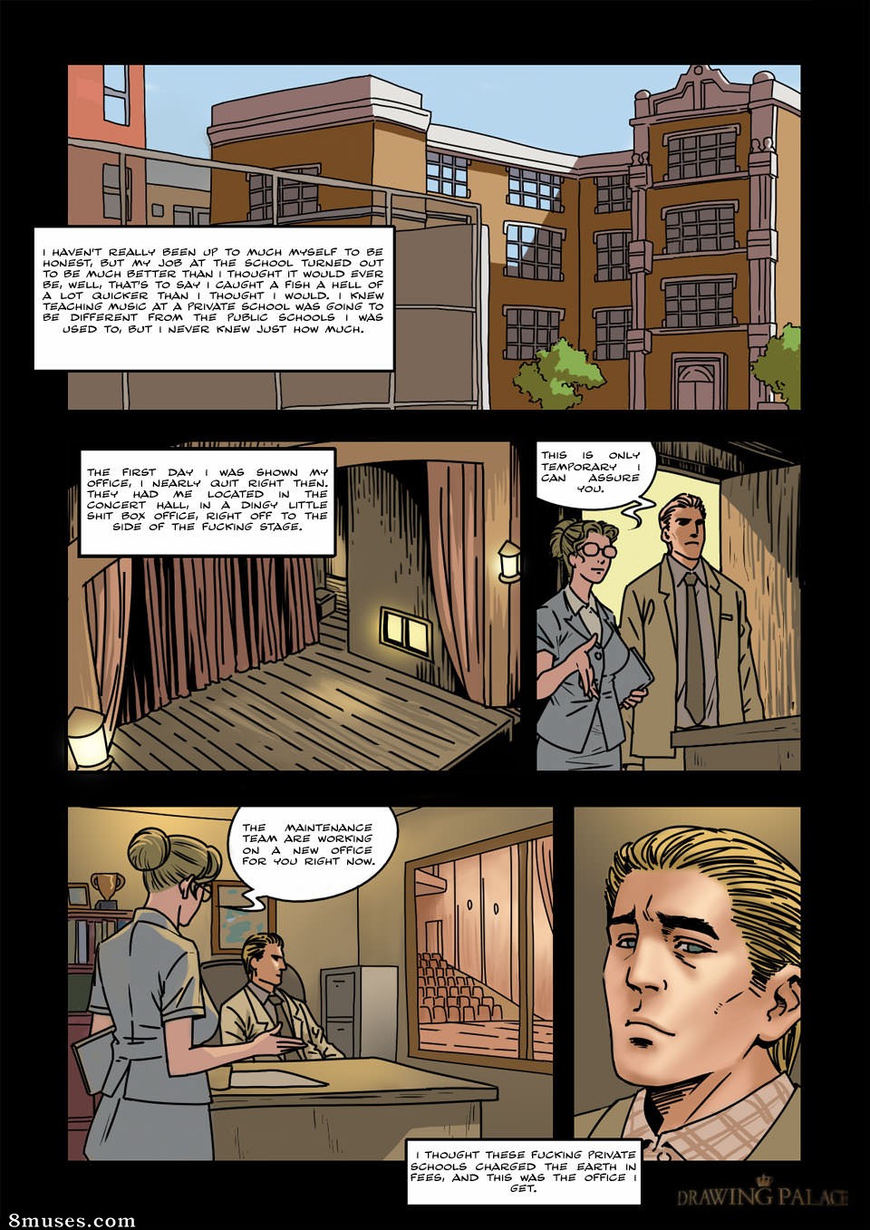 Drawing Palace Comics - The Ballerina - Page 2