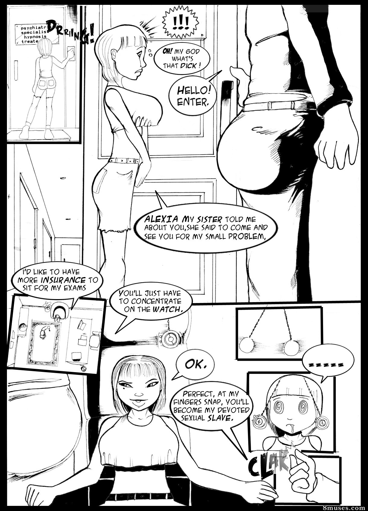 Angeltits Comics - O hipnotista sexual - Página 2