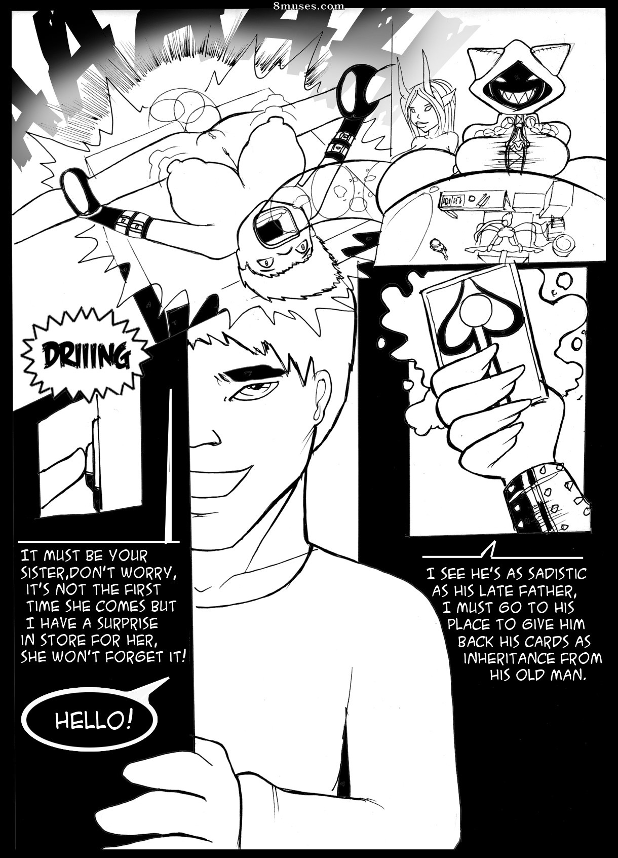 Angeltits Comics - O hipnotista sexual - Página 8