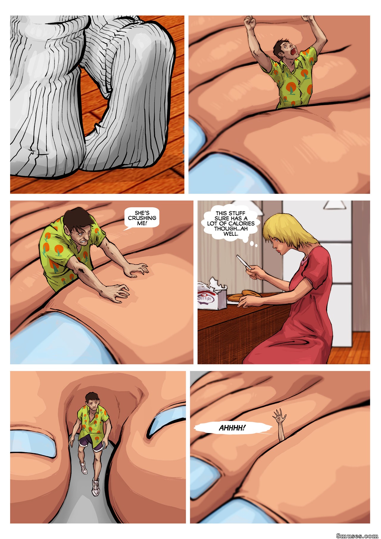 Vore Fan Comics - Innocent Musings Over Breakfast - Page 8