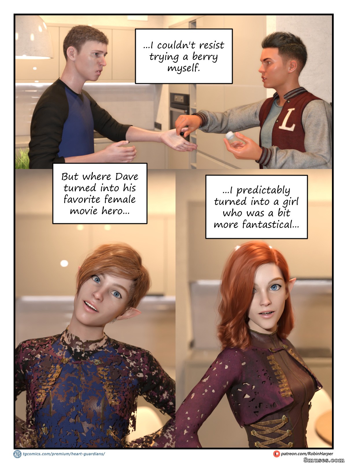 Heart Guardians - Issue 3 - The Guardian and the Elf - Page 138
