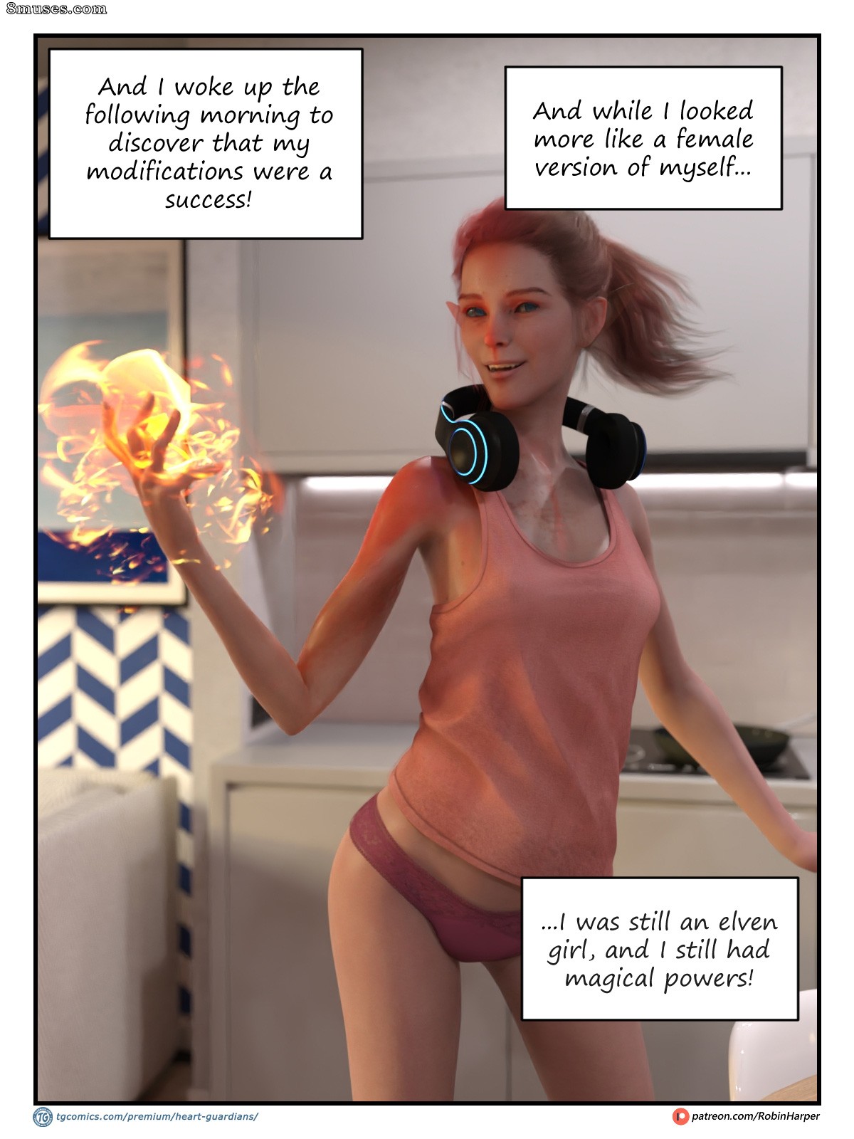 Heart Guardians - Issue 3 - The Guardian and the Elf - Page 142