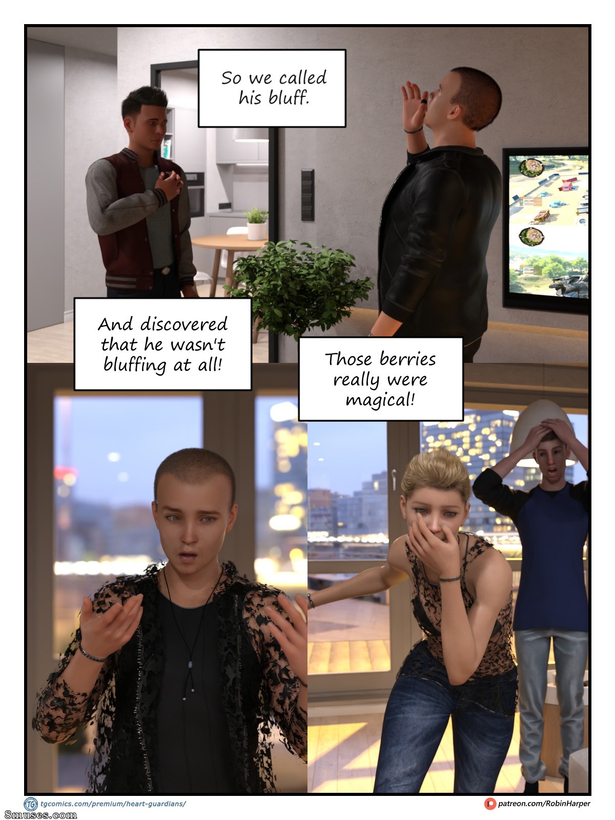 Heart Guardians - Issue 3 - The Guardian and the Elf - Page 136
