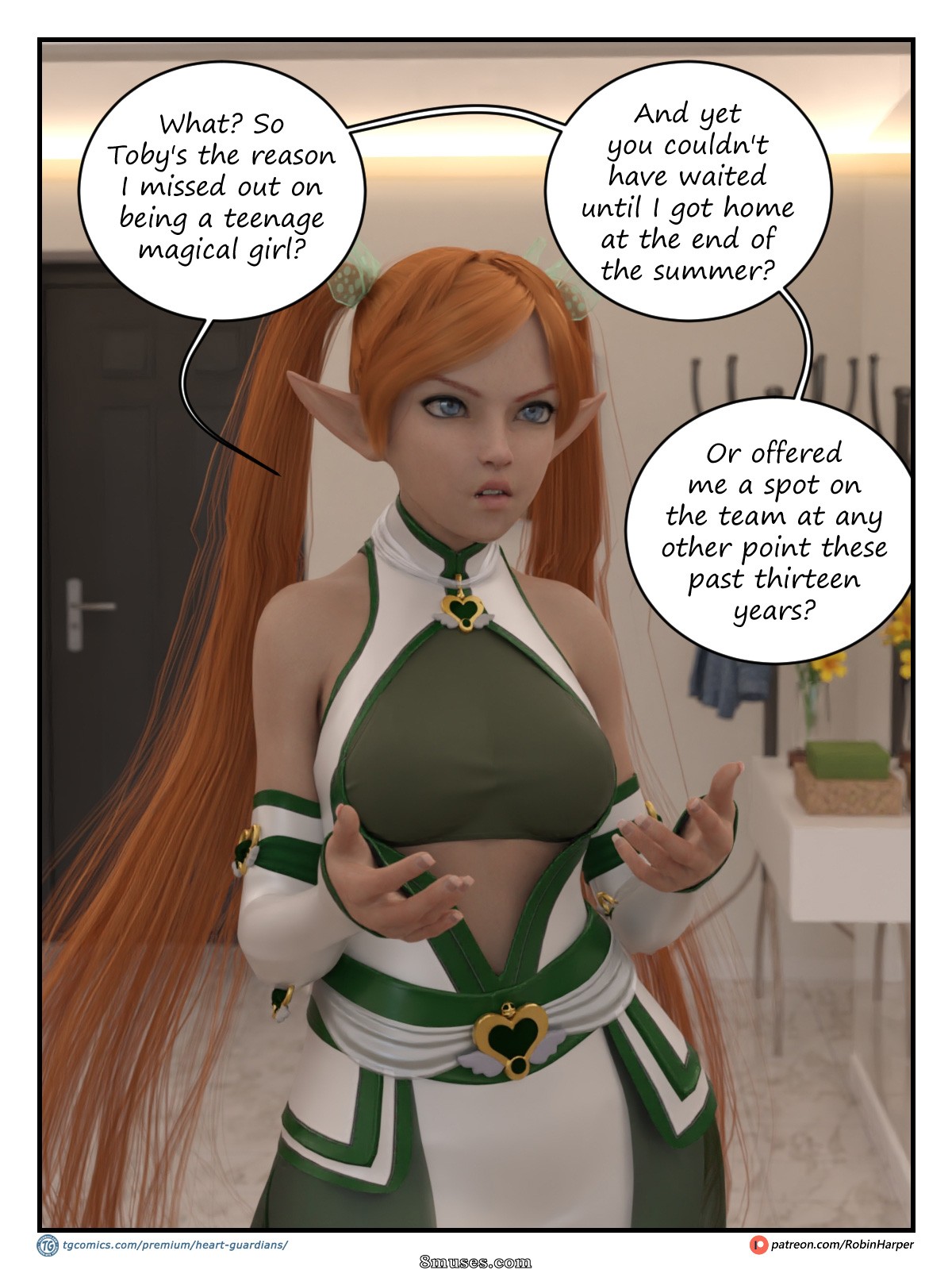 Heart Guardians - Issue 3 - The Guardian and the Elf - Page 192