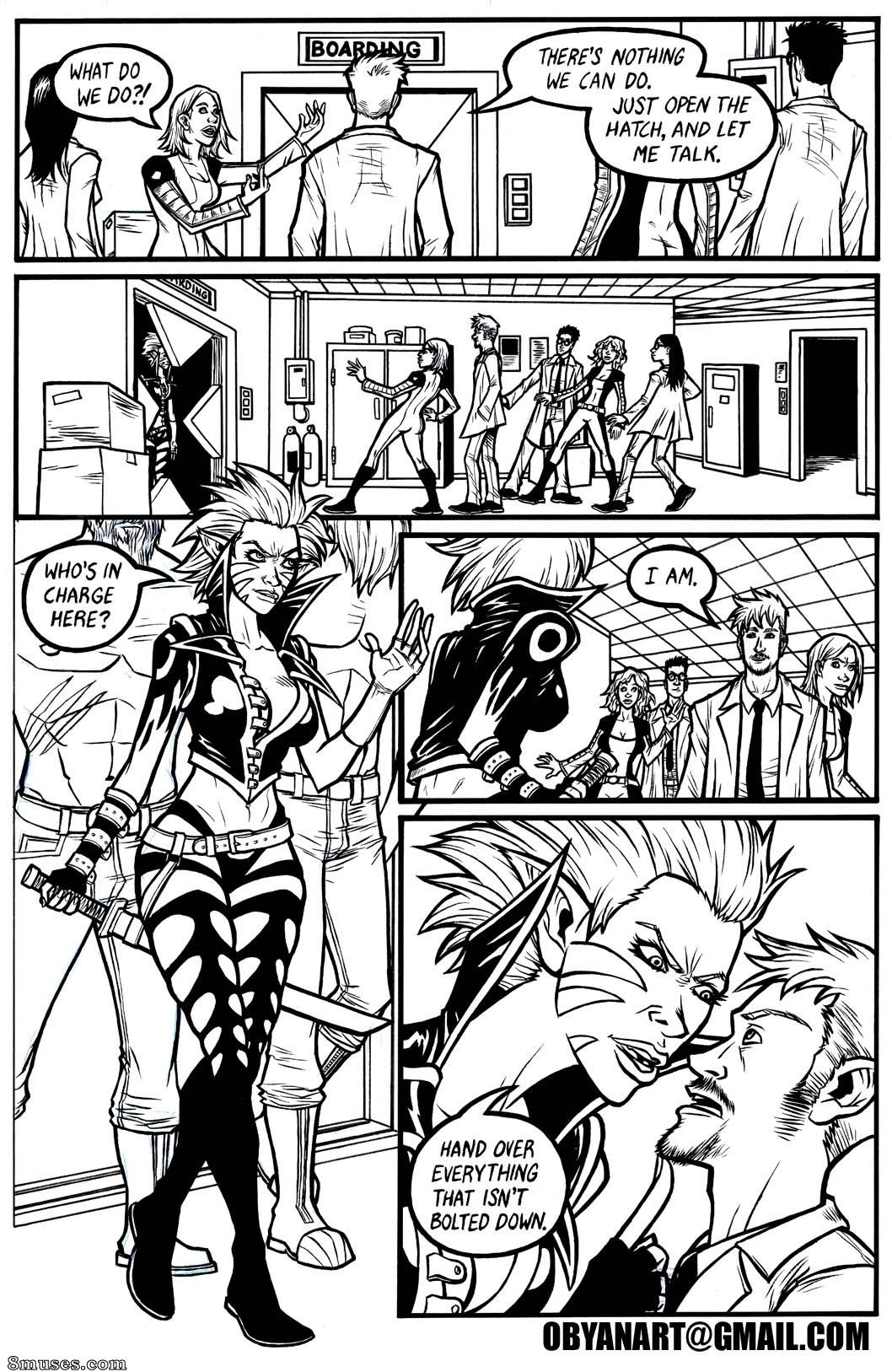 Obyan Comics - Black Comet Pirates - Captivated - Page 2