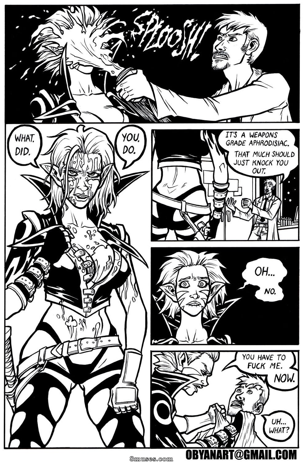 Obyan Comics - Black Comet Pirates - Captivated - Page 5