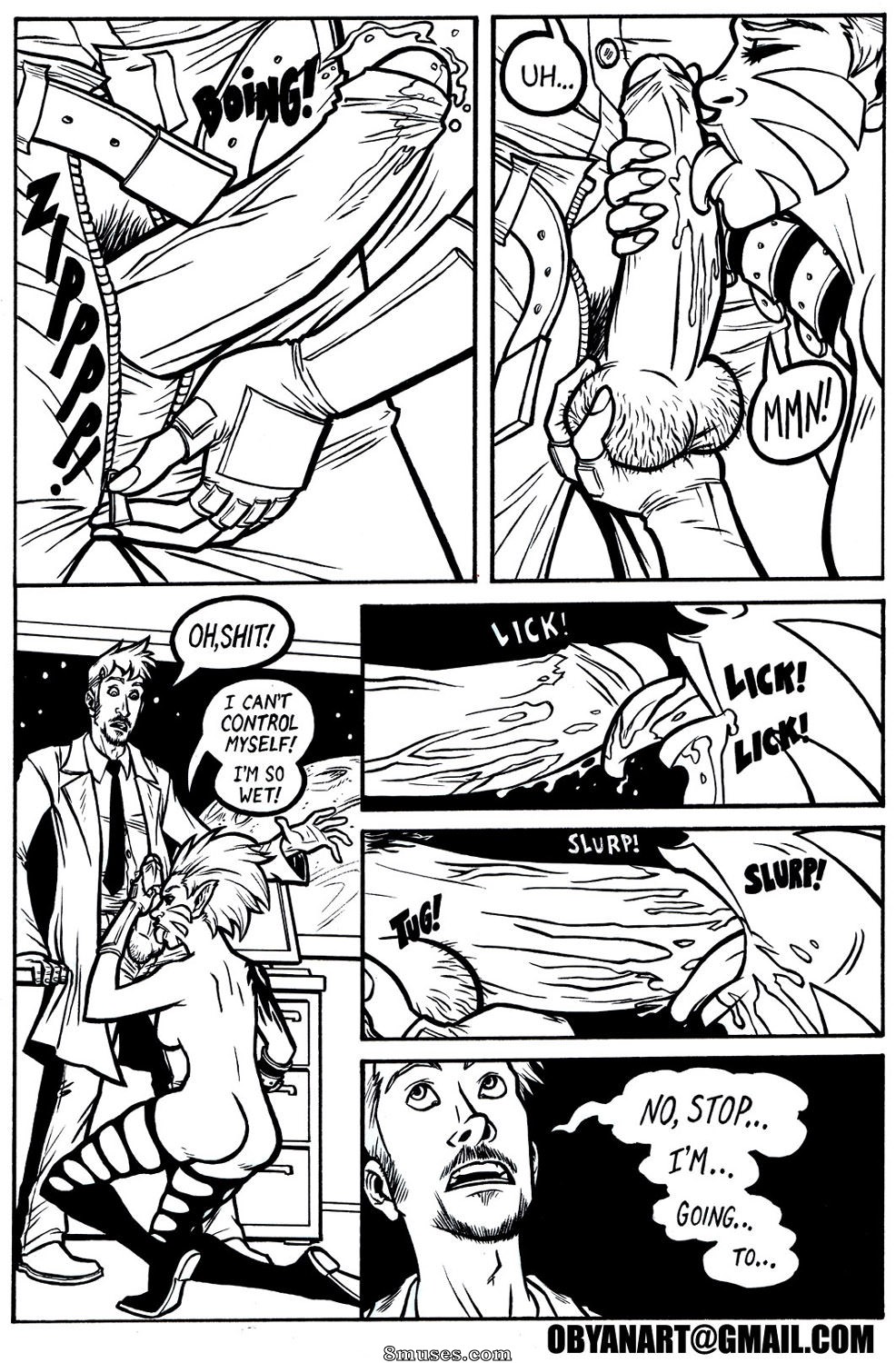 Obyan Comics - Black Comet Pirates - Captivated - Page 7
