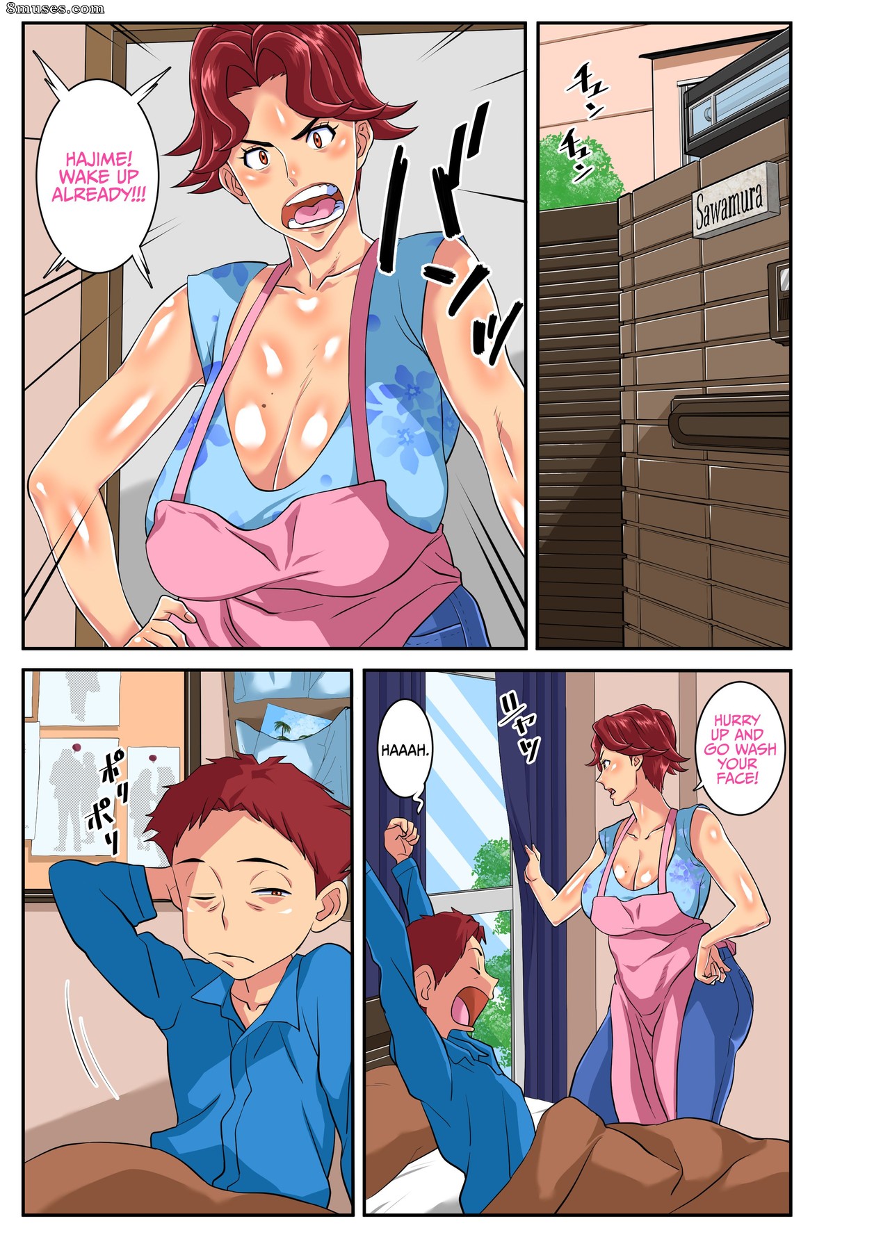 Page 55 | Hentai-and-Manga-English/Mosquito-Man/Yoku-Genkotsu-o-Omimai-Suru-Kusogaki-no-Chinko-ga-Otto-de-wa-Toutei-Todokanai-Oku-made-Tsuitekite  | 8muses - Sex Comics