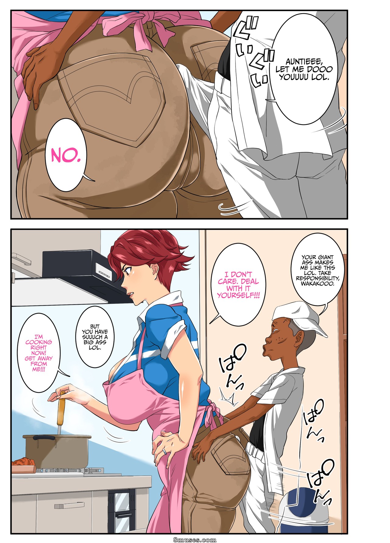 Homem-moscrito - Yoku genkotsu o omimai suru kusogaki no chinko ga otto de wa totei todokanai oku made tsuitekite - Página 1