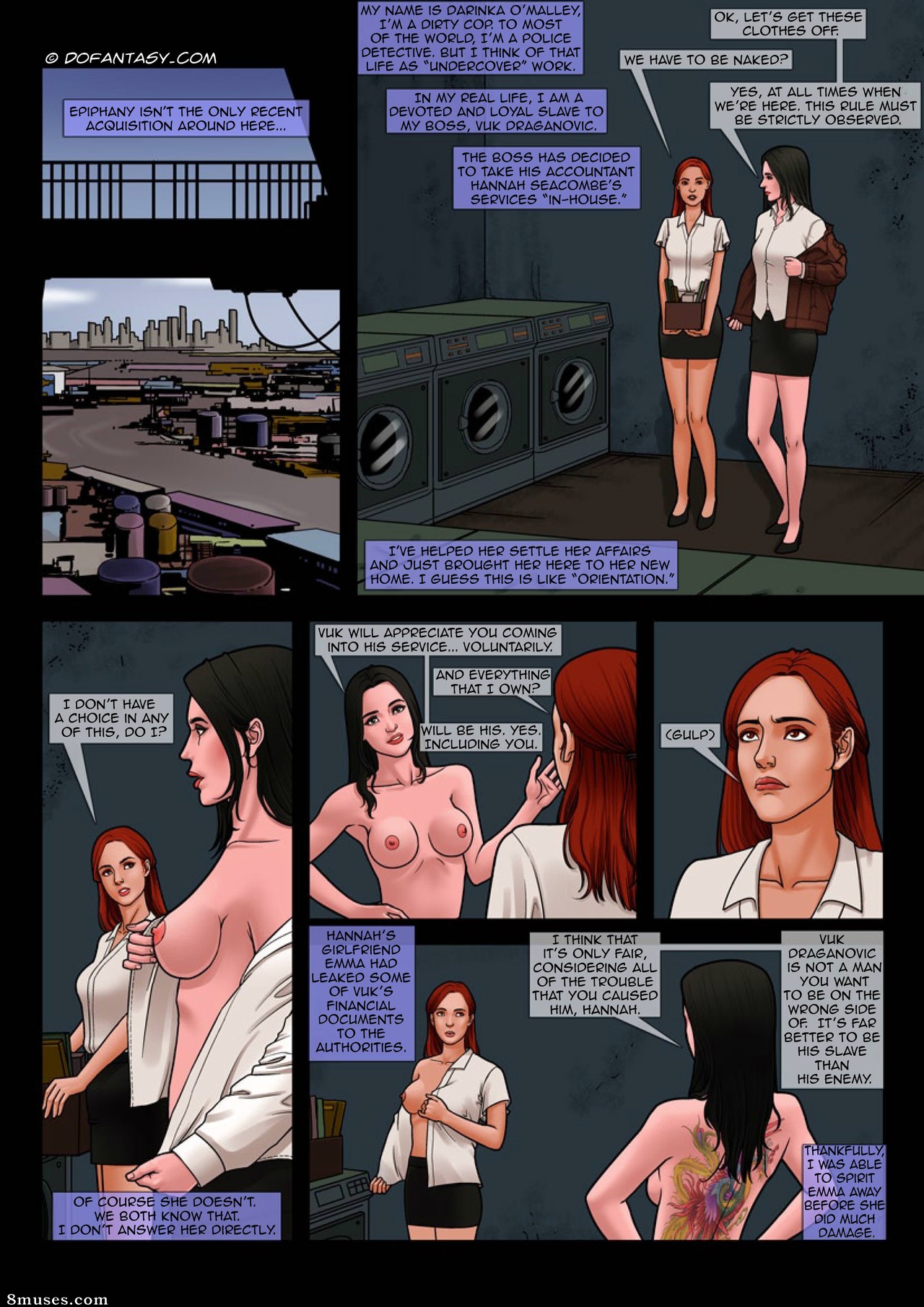 Fansadox Comics - Fansadox 423 - Bad Lieutenant 4 - Held to Account - Arieta - Page 12