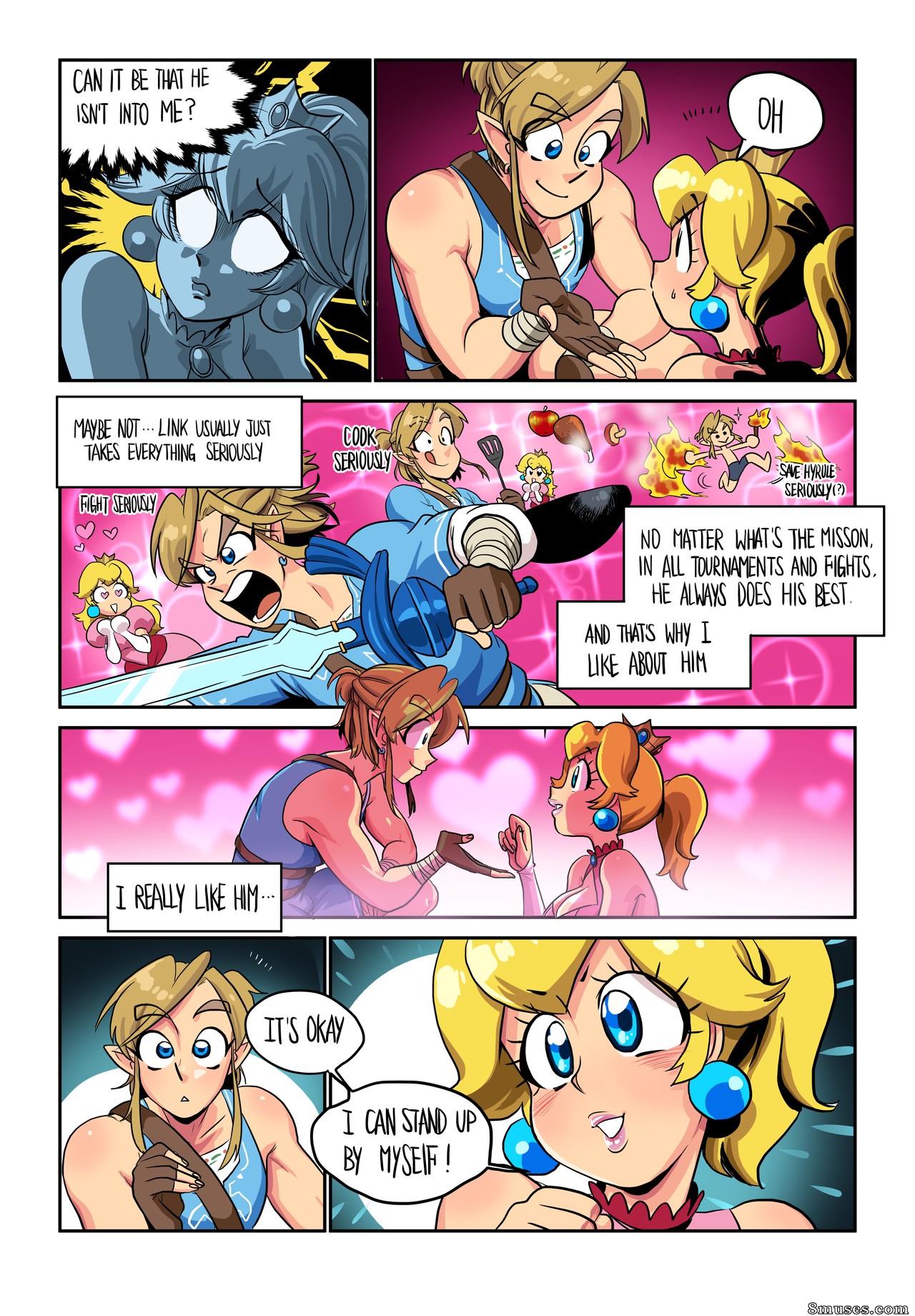 Dconthedancefloor - Wrestling Princess - Page 6