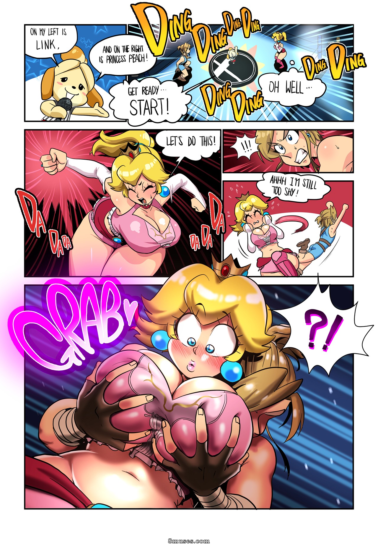 Dconthedancefloor - Wrestling Princess - Page 4