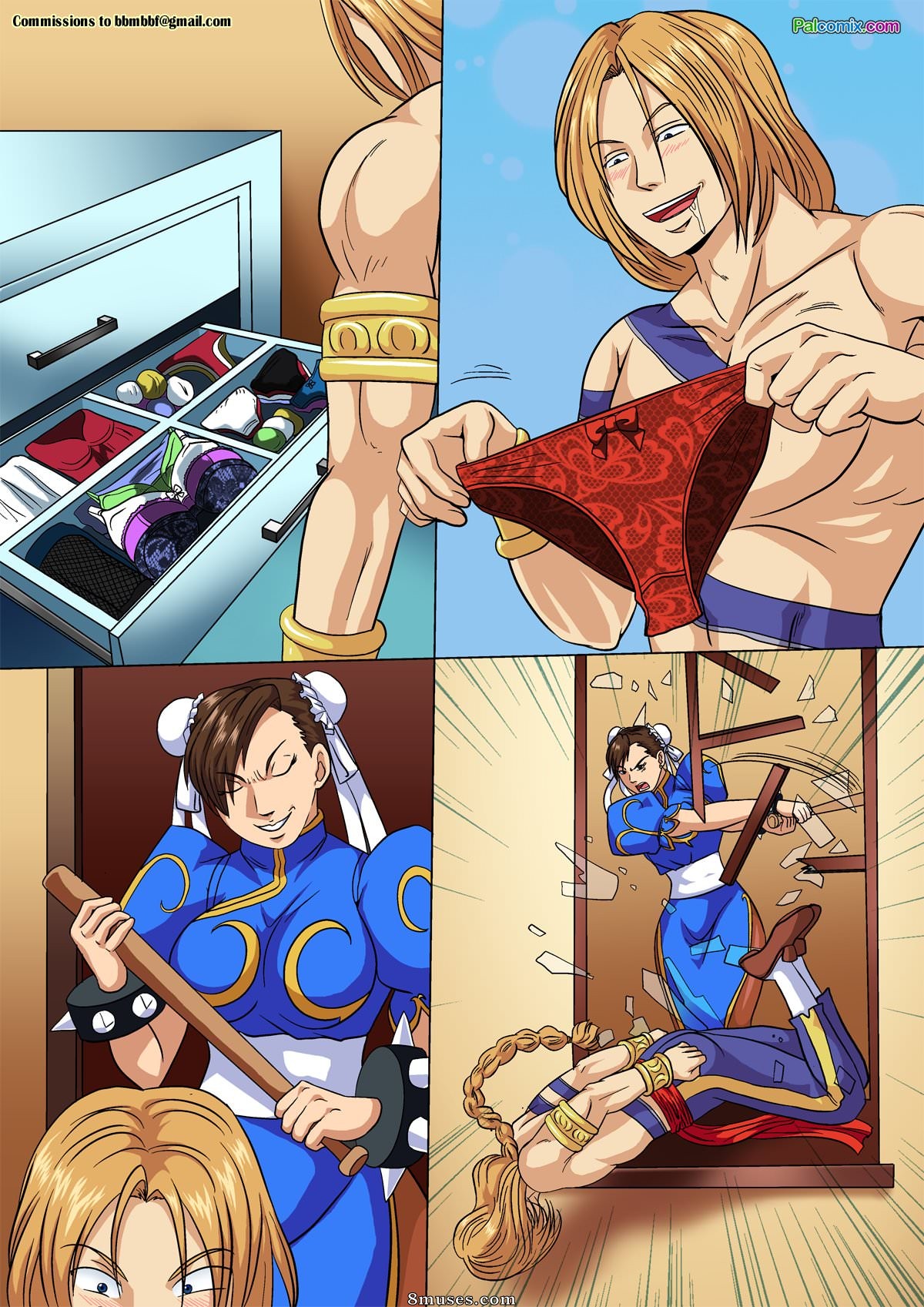 Vega vs Chun Li - Issue 1 - Crotch Wars - Page 9