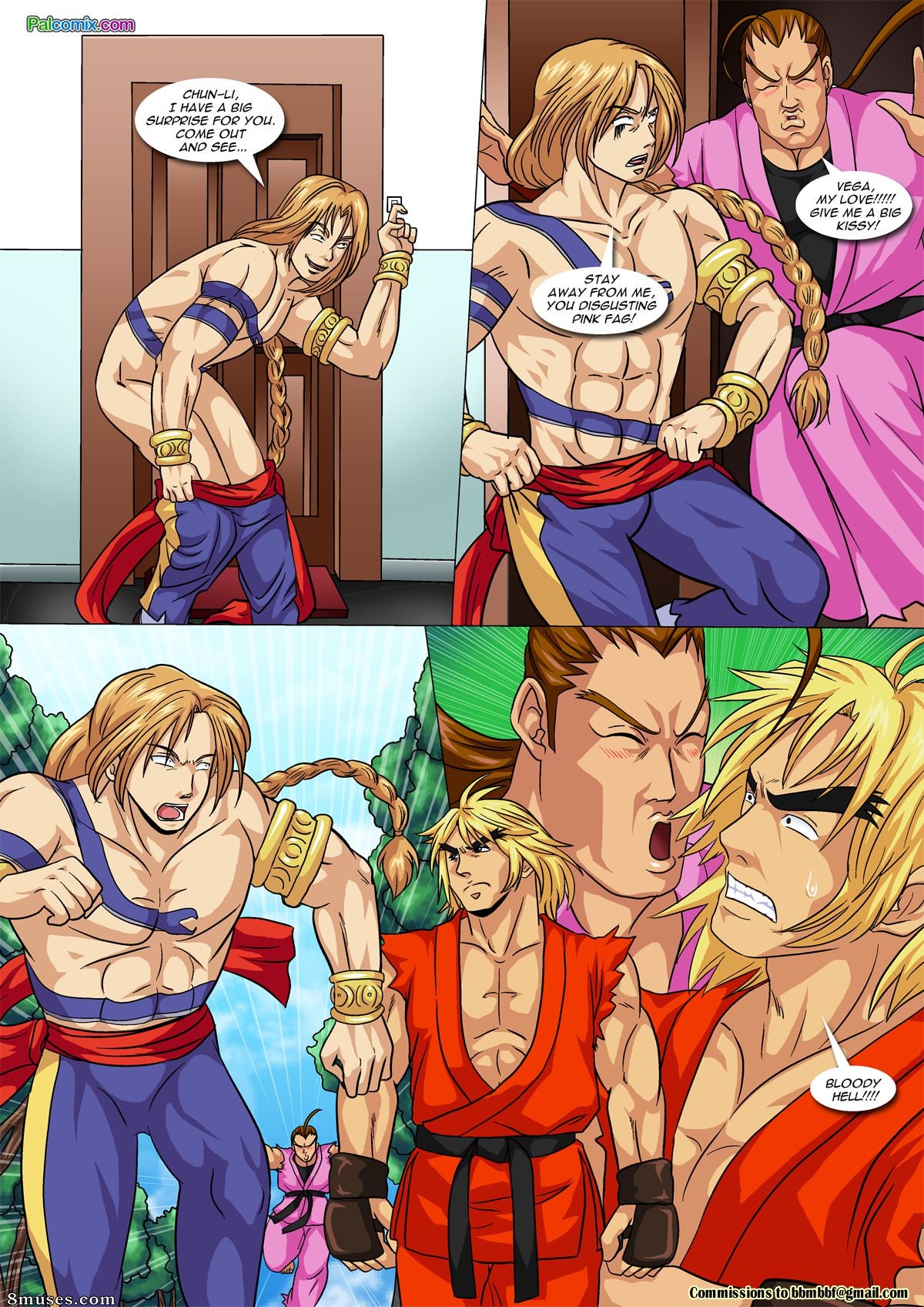 Vega vs Chun Li - Issue 1 - Crotch Wars - Page 6