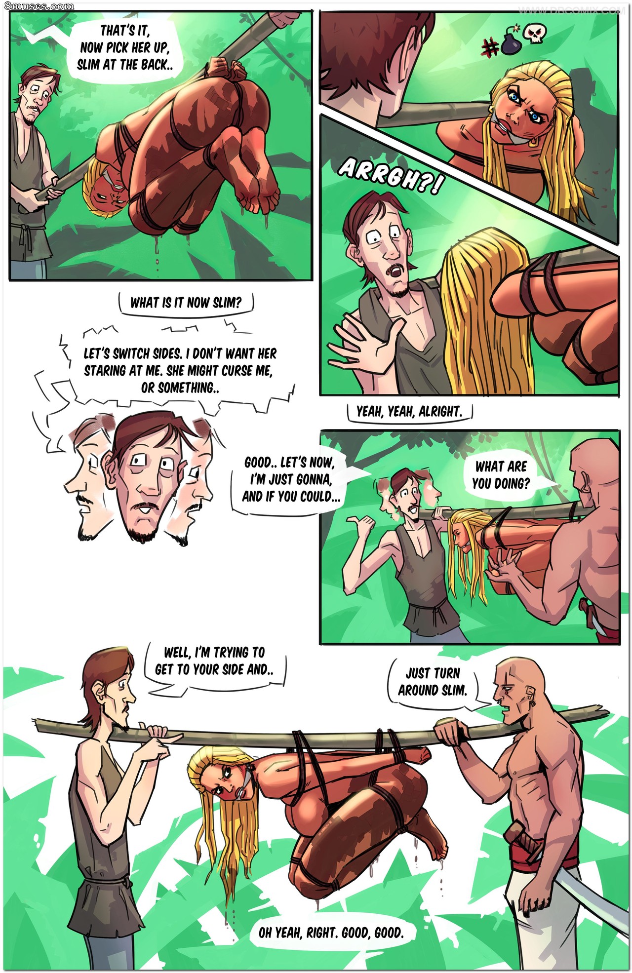 DBComix - Deviant Bondage Comics - Jayla - Peril In The Jungle - Page 11