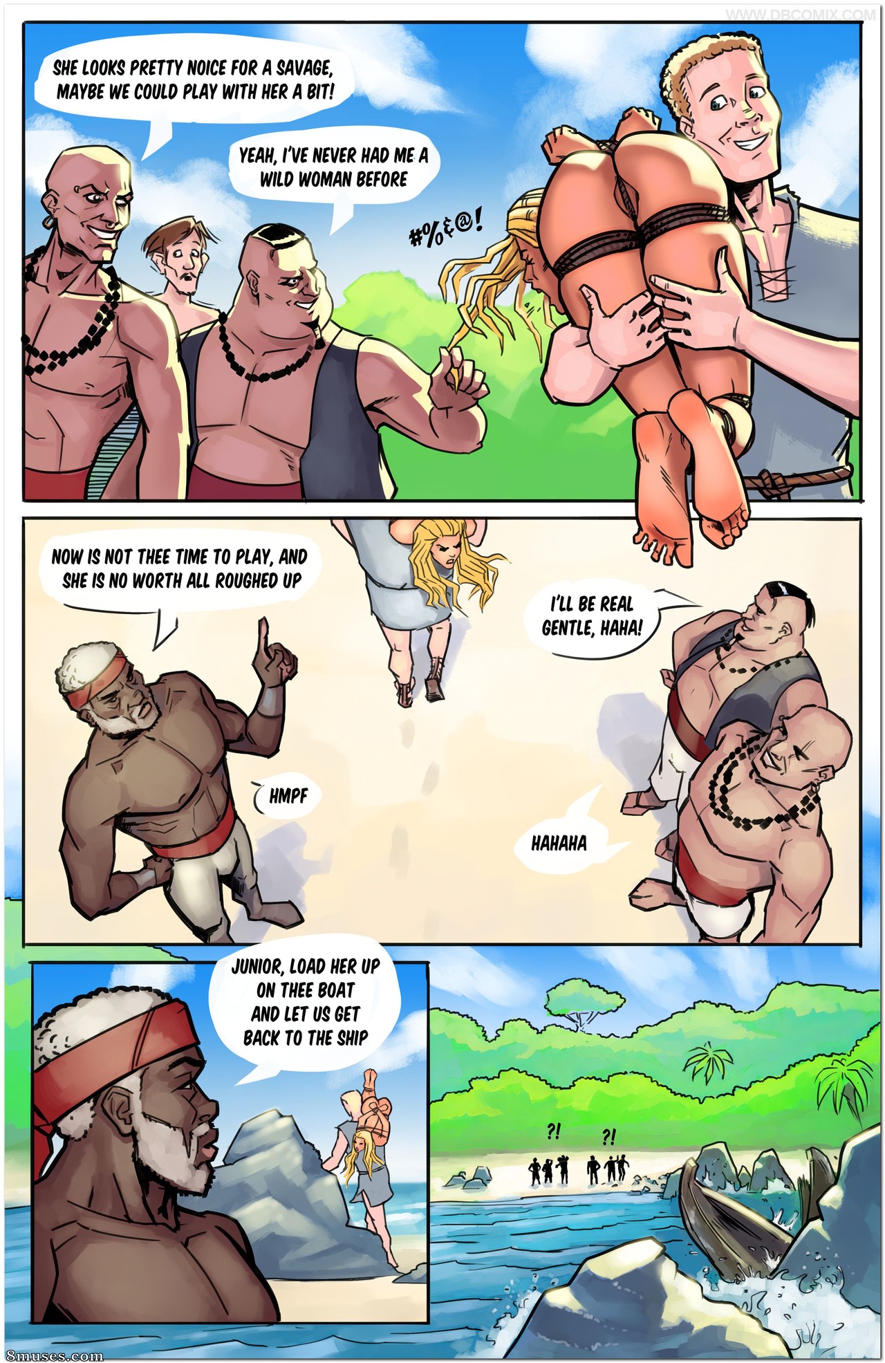 DBComix - Deviant Bondage Comics - Jayla - Peril In The Jungle - Page 5