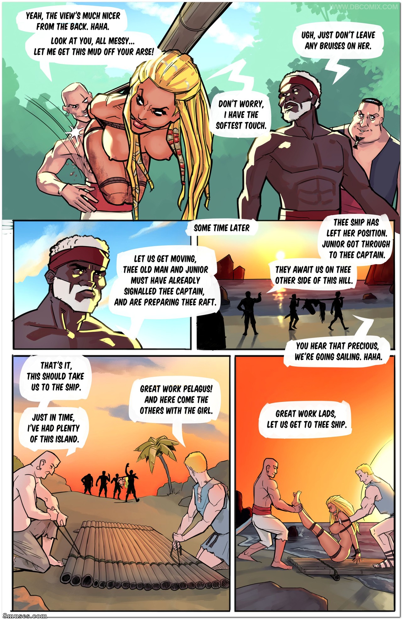 DBComix - Deviant Bondage Comics - Jayla - Peril In The Jungle - Page 12