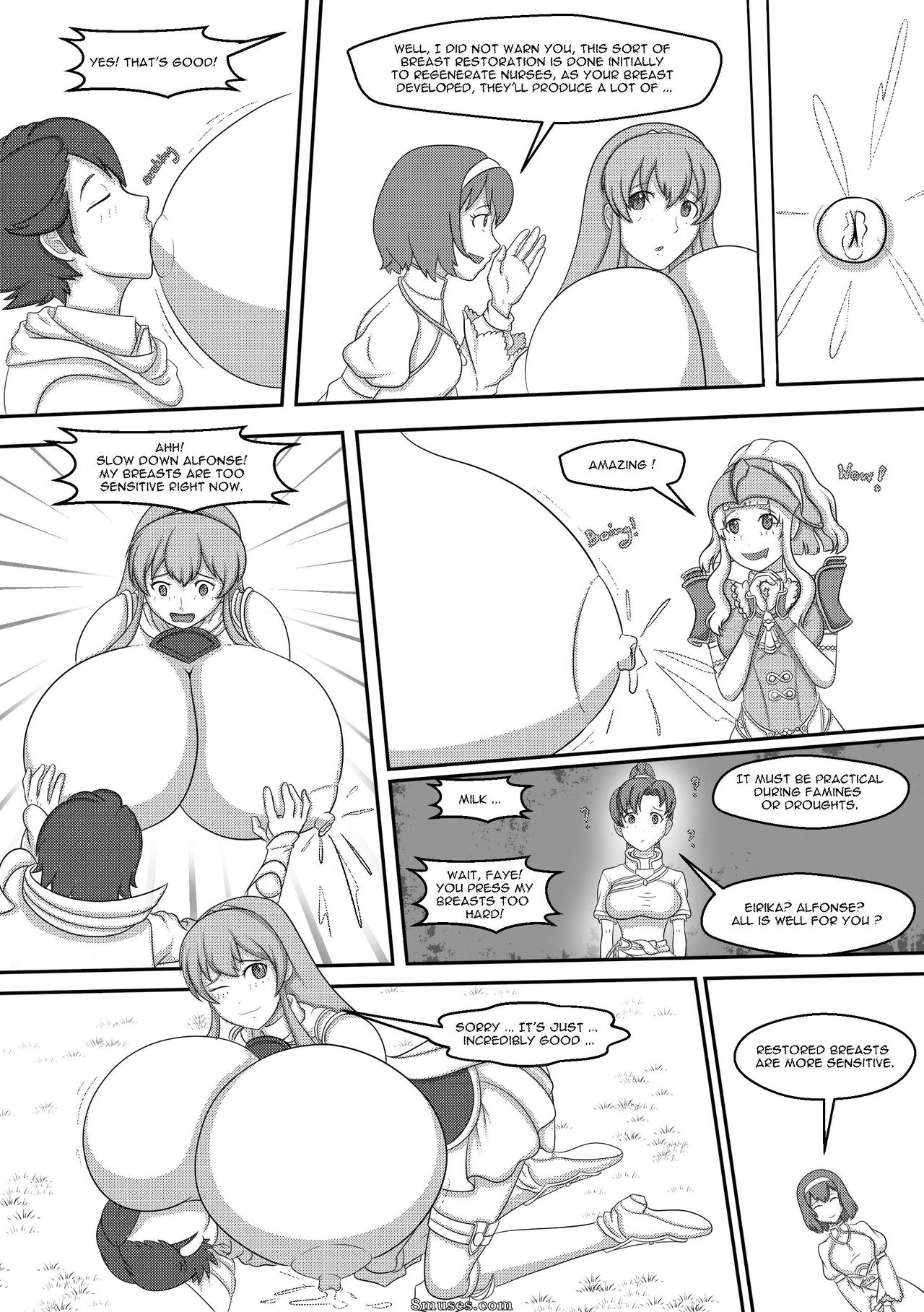 EscapeFromExpansion Comics - Emblema de Fogo - Crônicas dos peitos - Página 7
