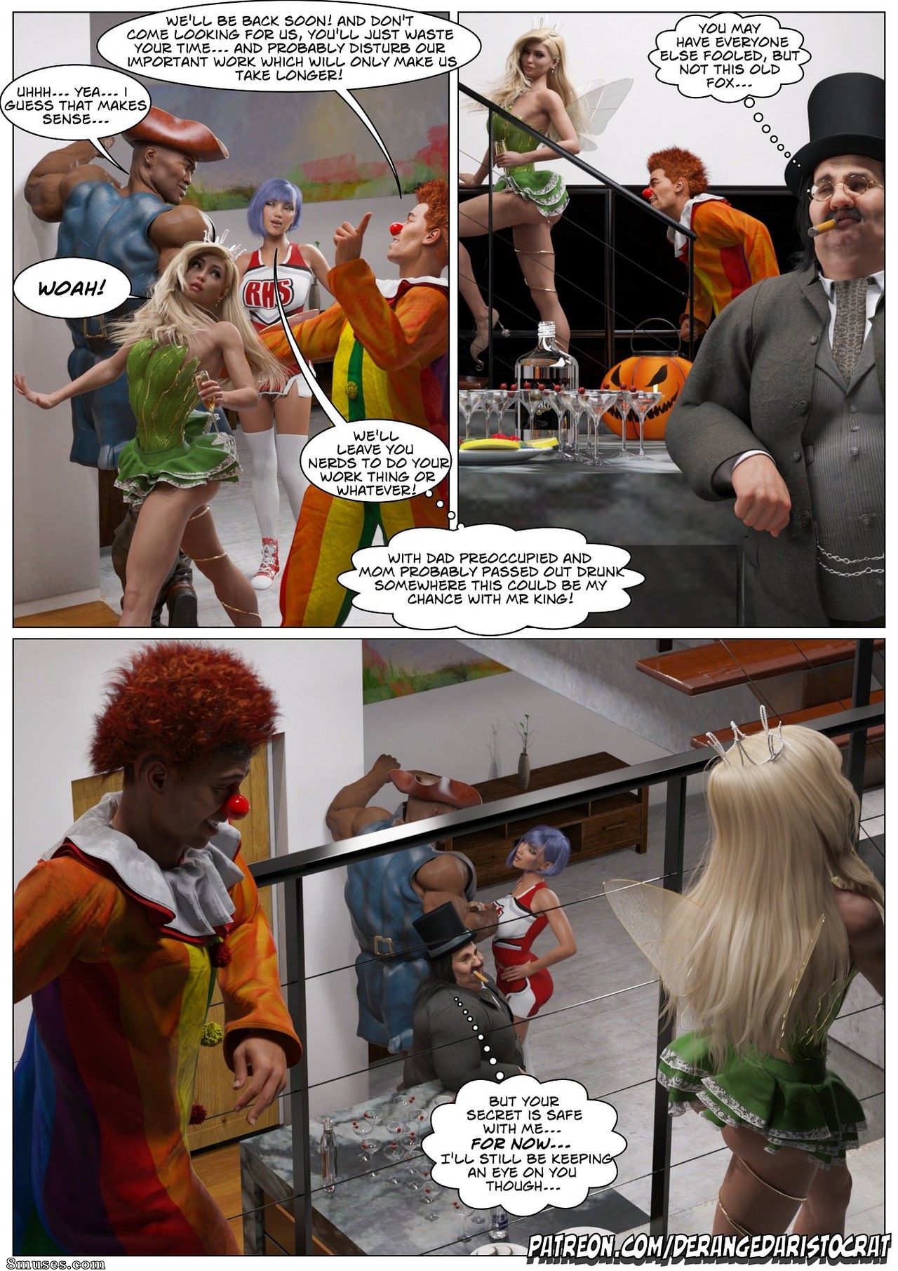 Deranged Aristocrat Comics - Halloween Party - Page 32