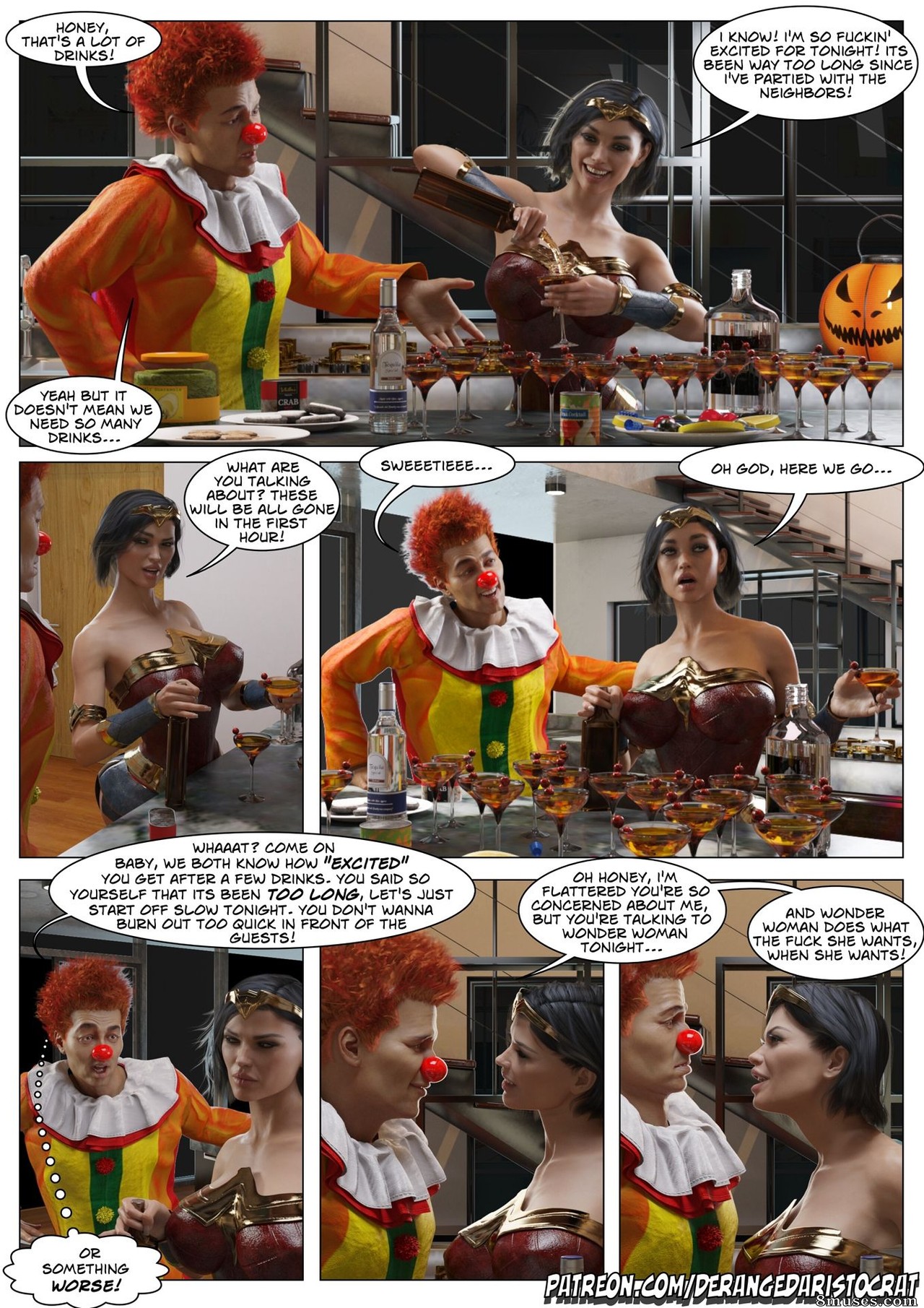 Deranged Aristocrat Comics - Halloween Party - Page 2