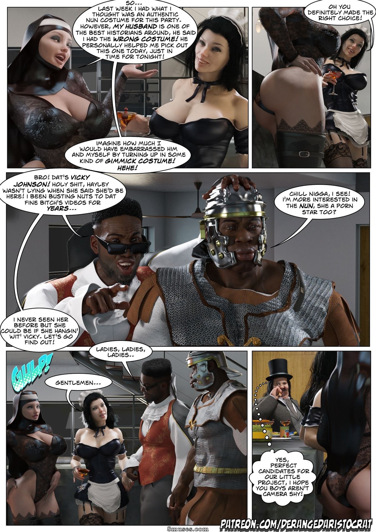 Deranged Aristocrat Comics - Halloween Party - Page 11
