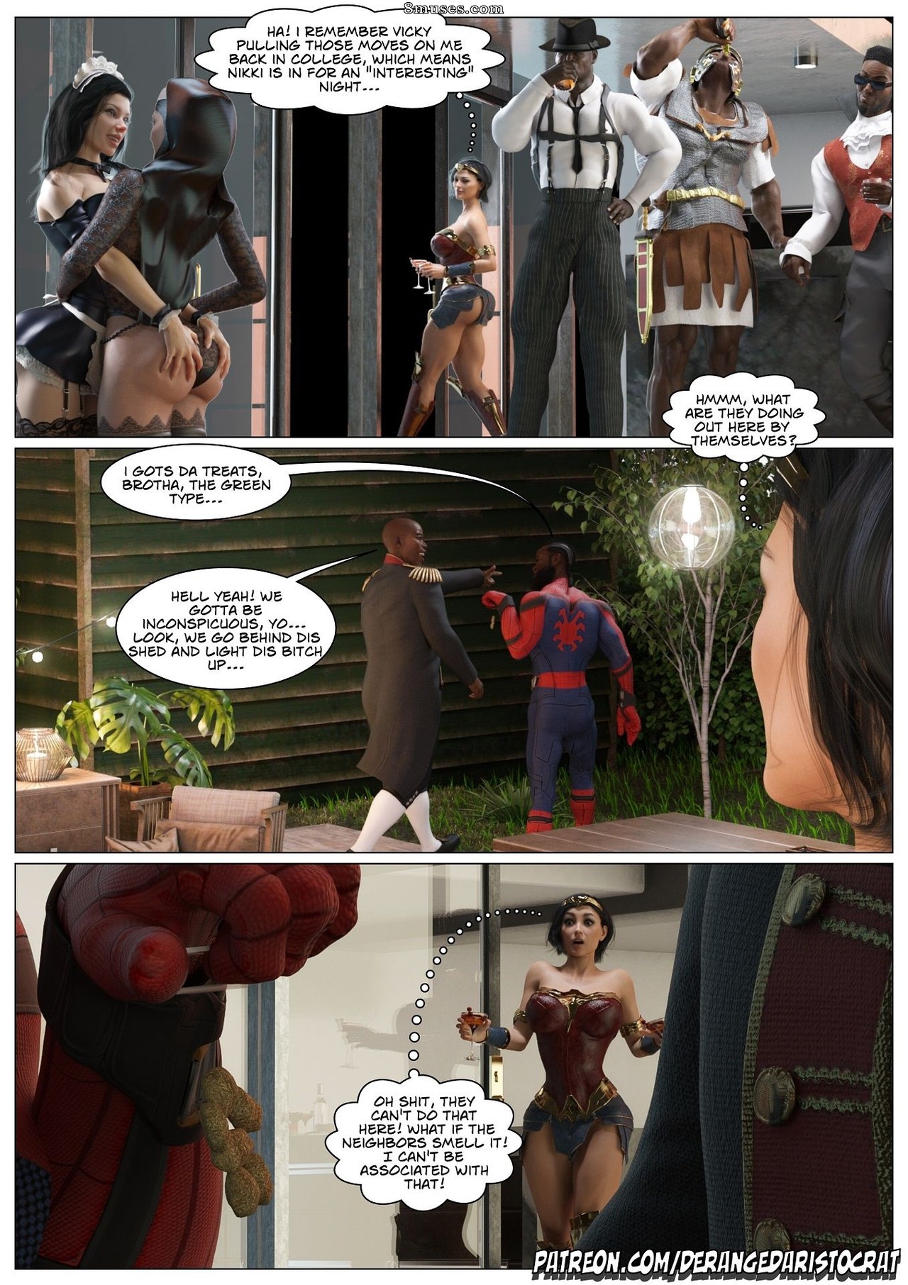 Deranged Aristocrat Comics - Halloween Party - Page 14