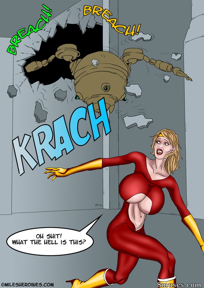 Captured-Heroines Comics - Paladino Vermelho - Investigação em campo - Página 7