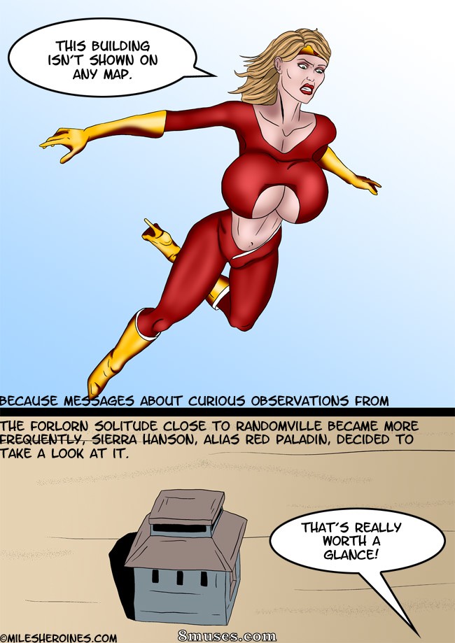 Captured-Heroines Comics - Paladín rojo - Investigación en el campo - Página 2