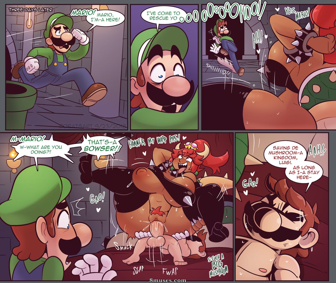 Cobatsart - Bowsette x Mario - Page 2