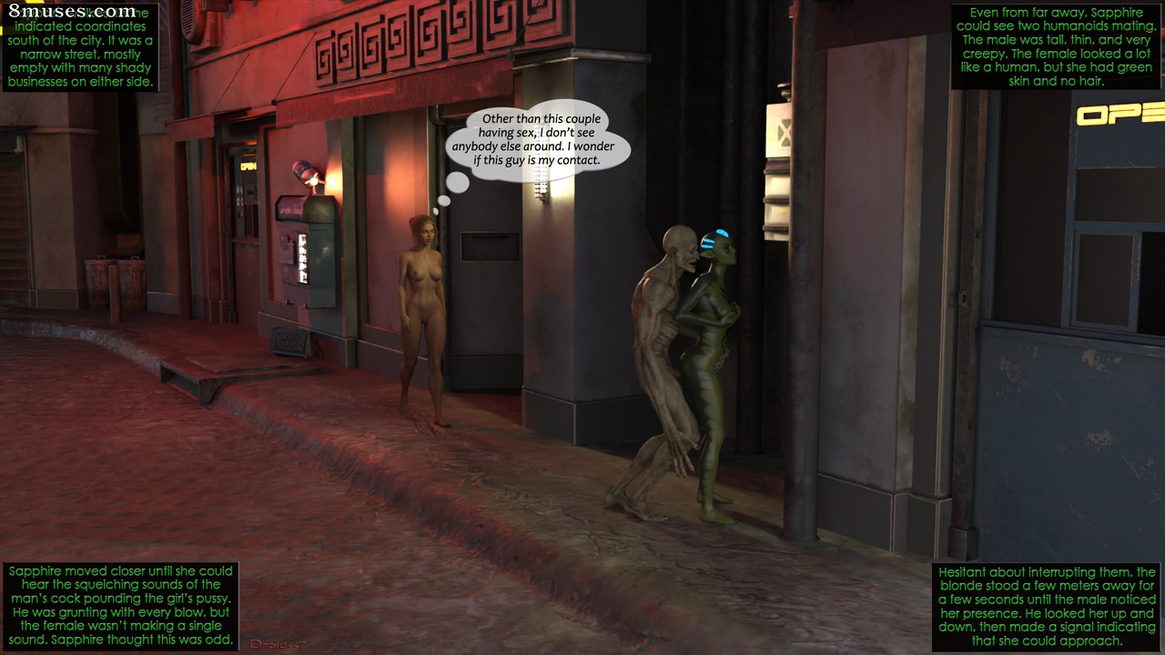 3DMonsterStories.com Comics - Sapphire's Quest - Finding Xiri - Page 17