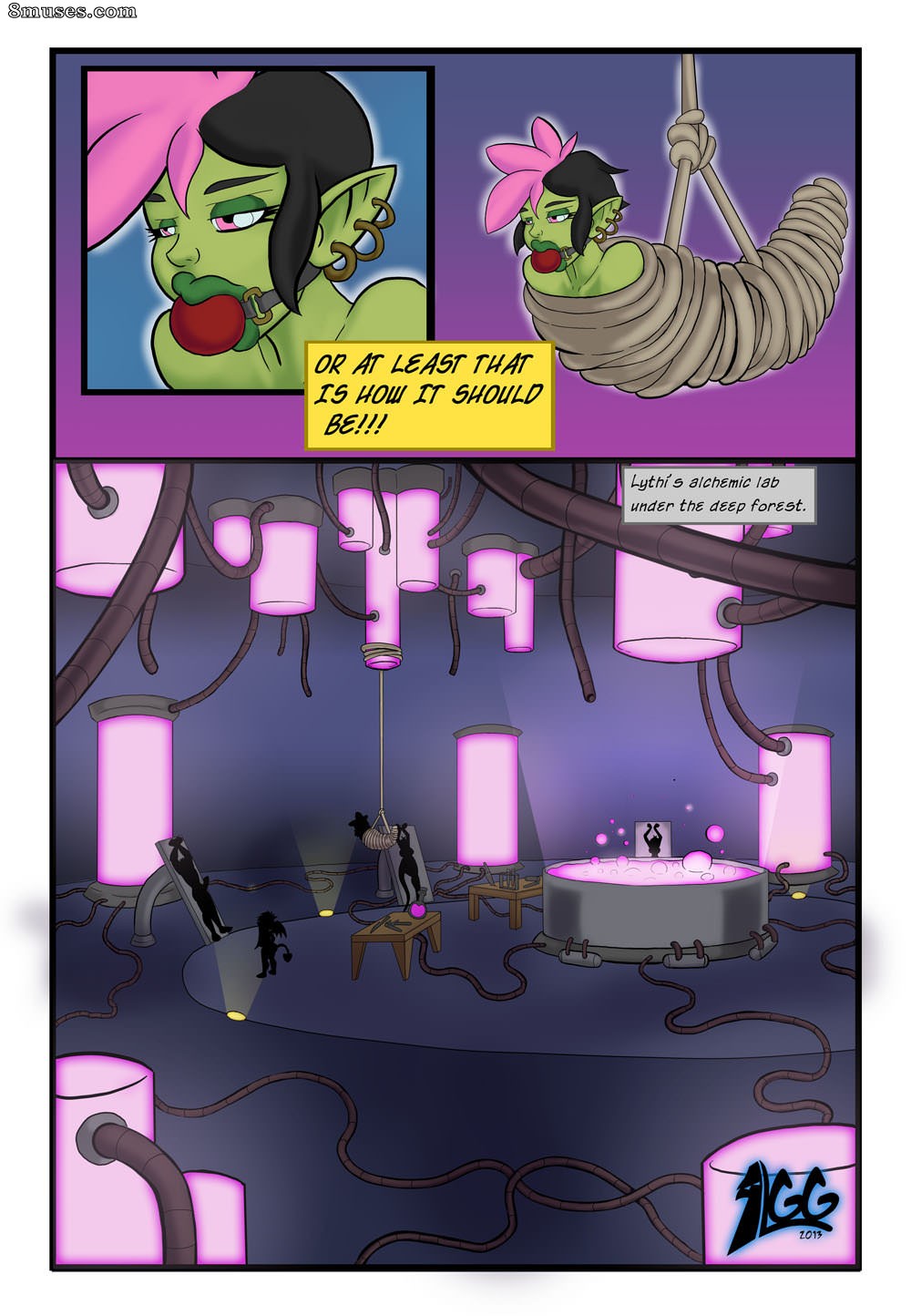 LurkerGG Comics - Tamani's Triumph - Page 2