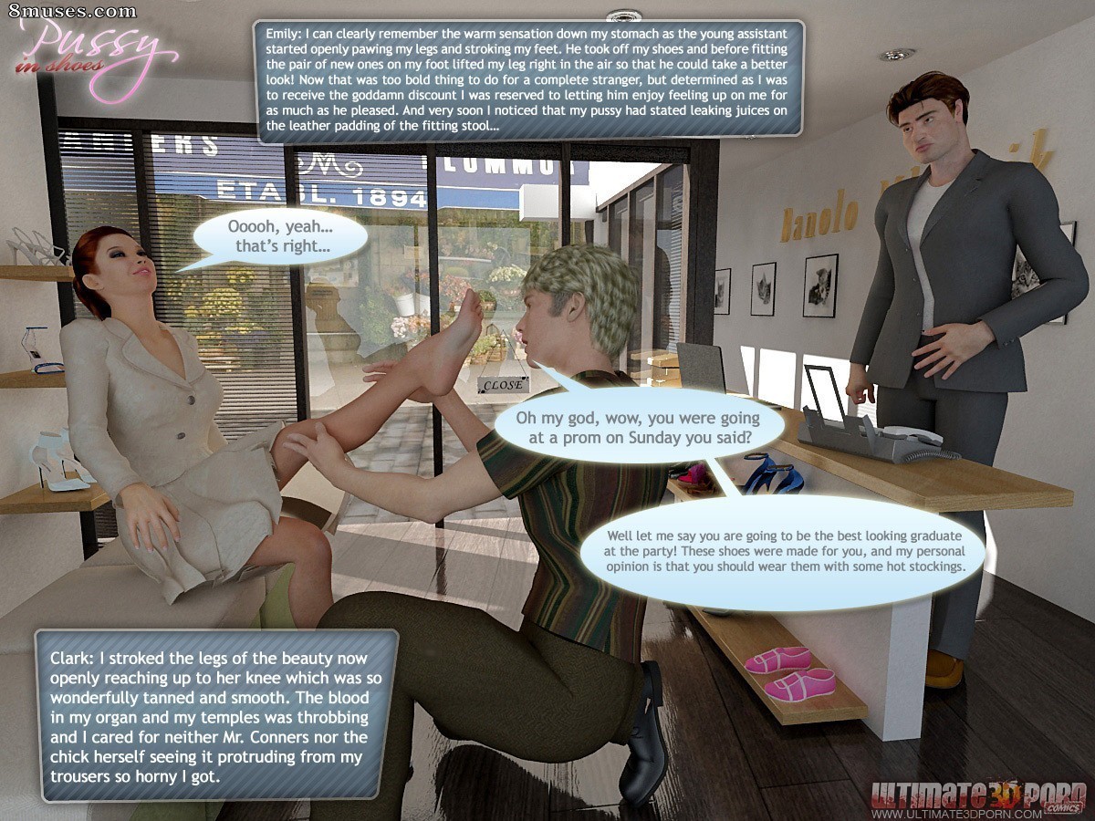 Ultimate3DPorn Comics - Pussy In Shoes - Page 11