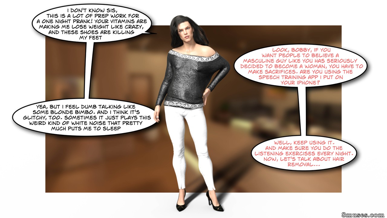 Page 3 | TG-Comics/LovelyTGCaptions/The-App | 8muses - Sex Comics