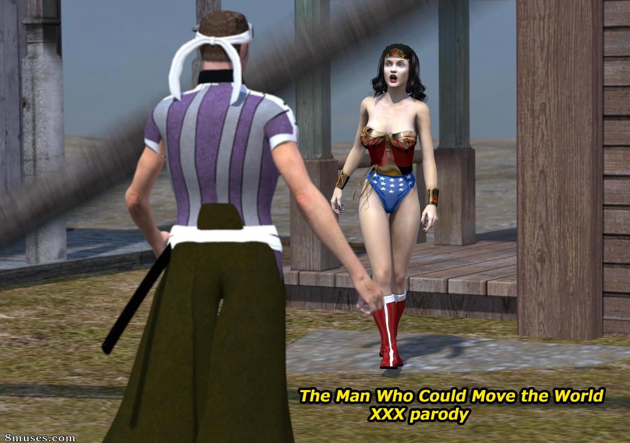 Superheroine Central Comics - Mulher maravilhosa - O homem que podia mover o mundo - Página 7