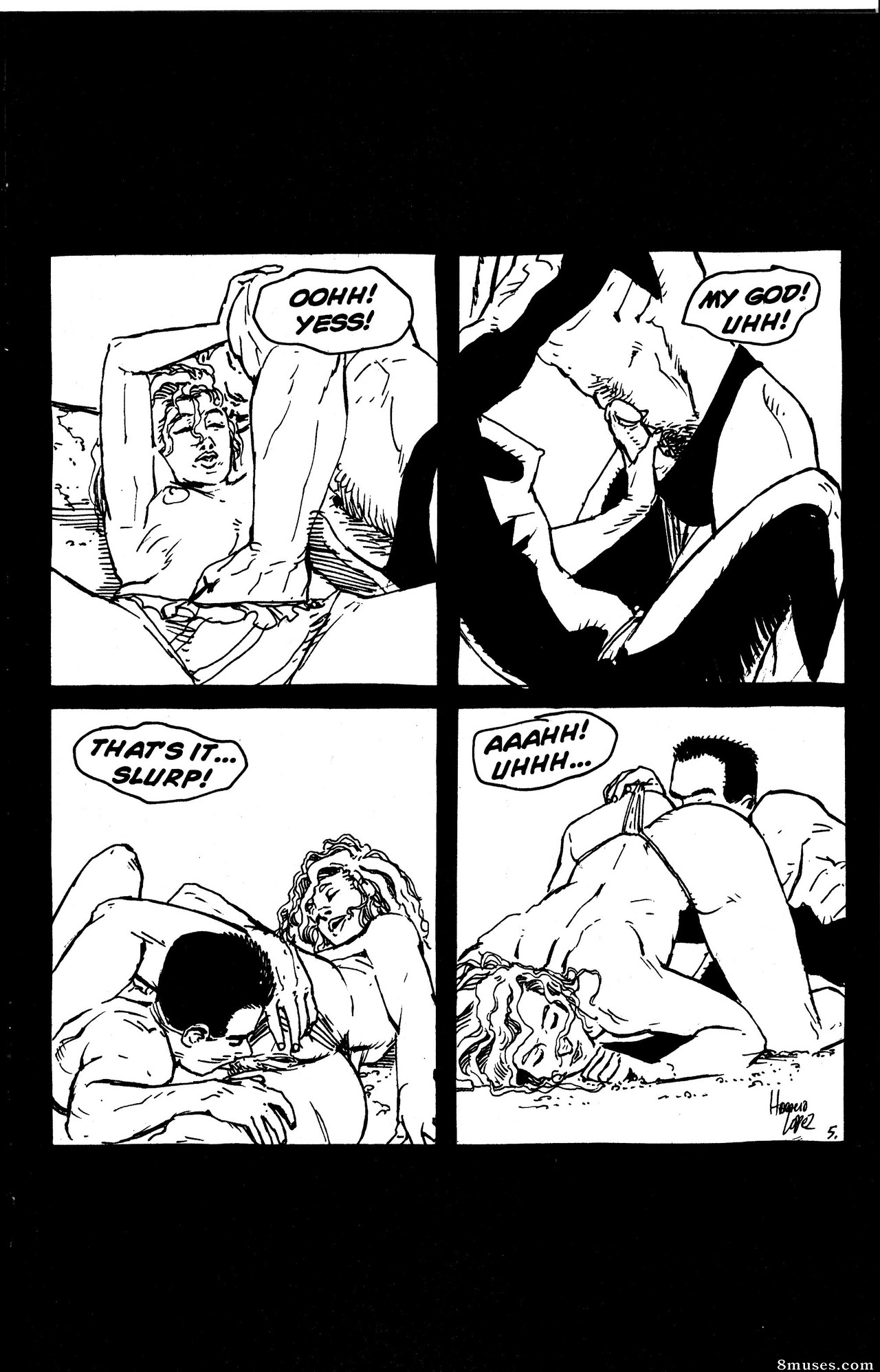 EROS Comics - Chica de la playa - Página 7