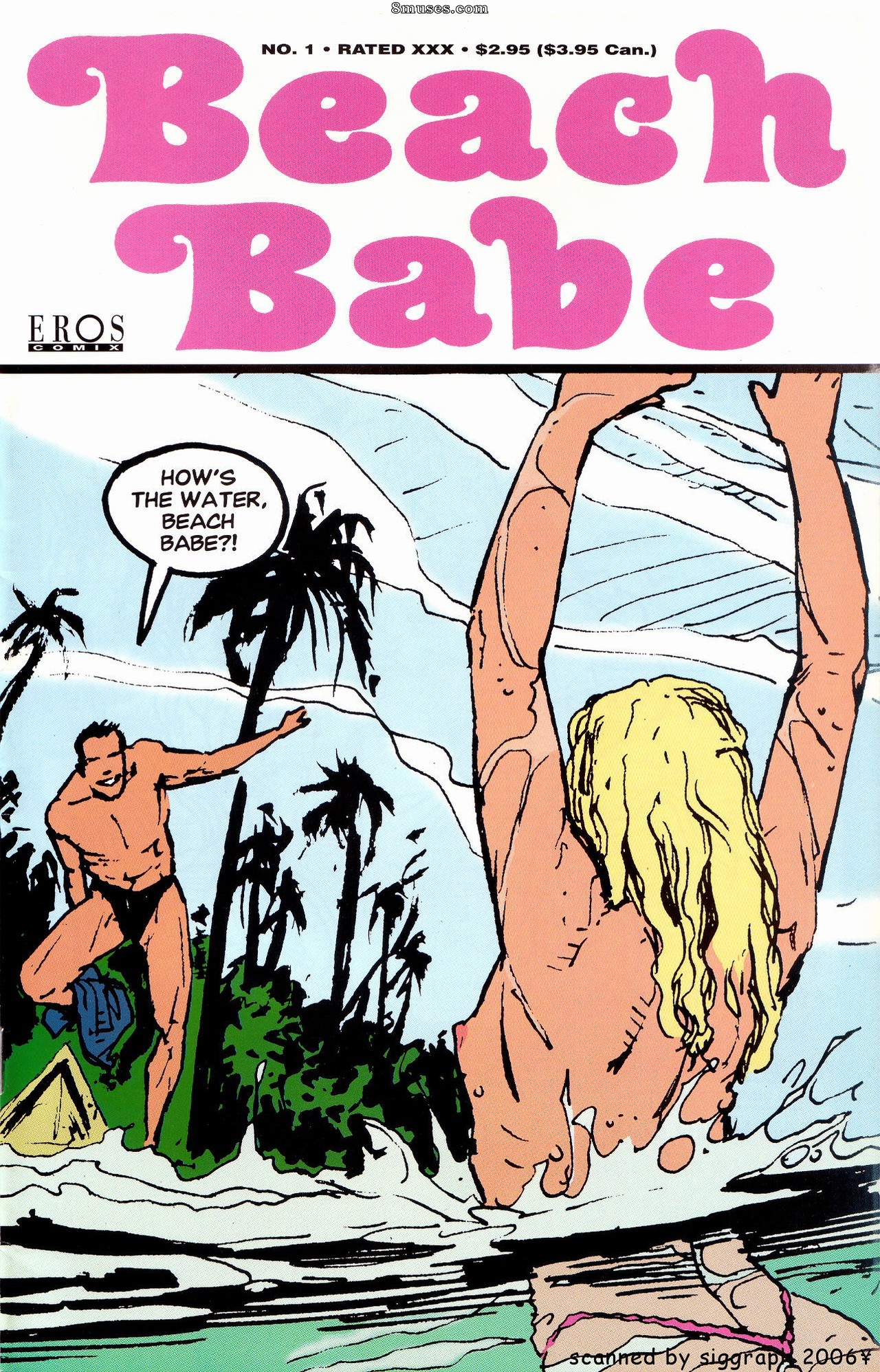 EROS Comics - Chica de la playa - Página 1