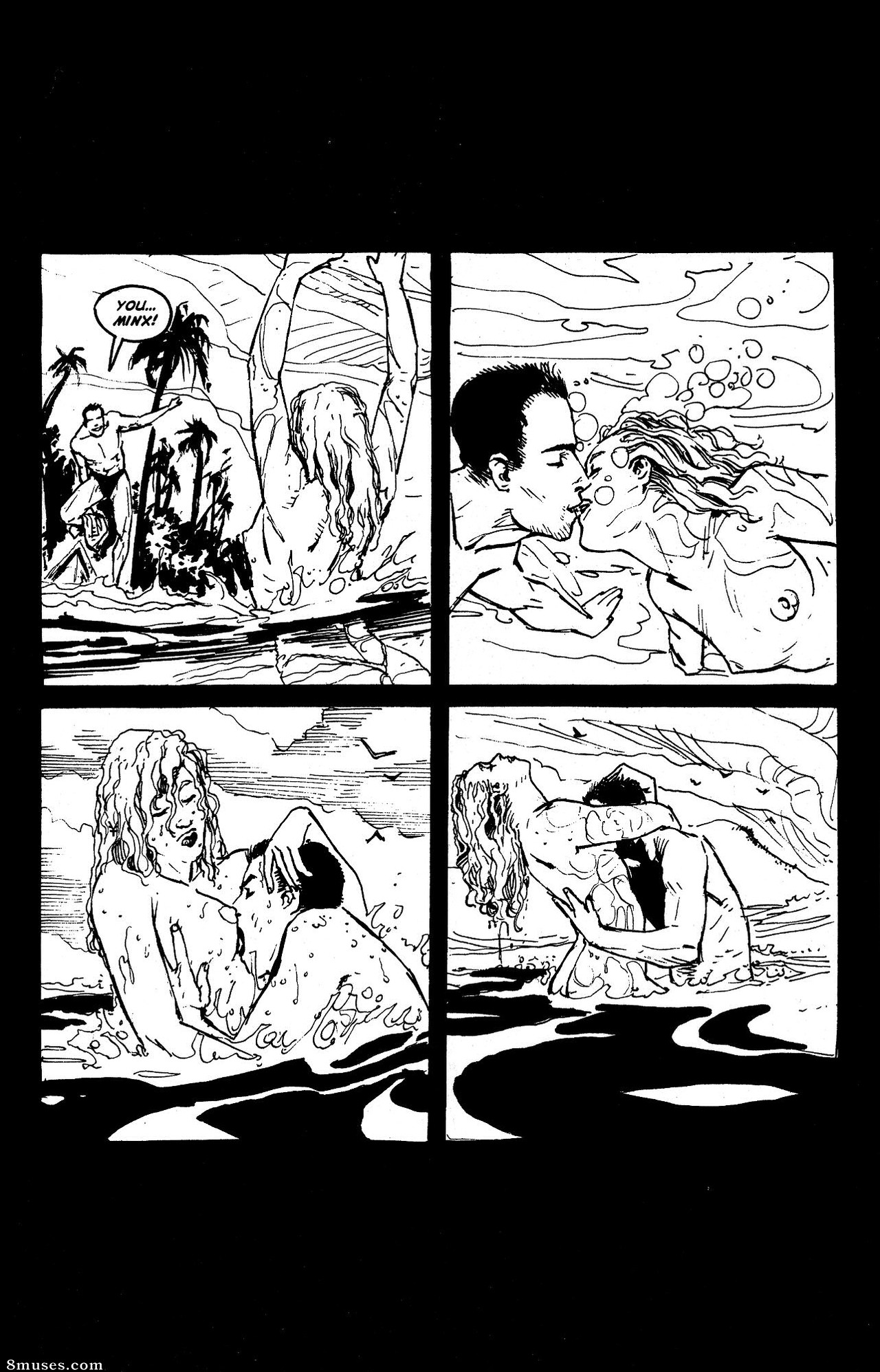 EROS Comics - Garota da praia - Página 5