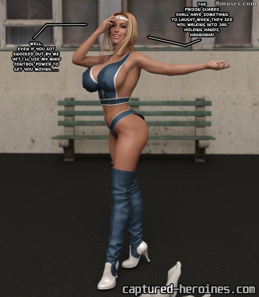 Captured-Heroines Comics - Attaque de la reine clone - Page 9