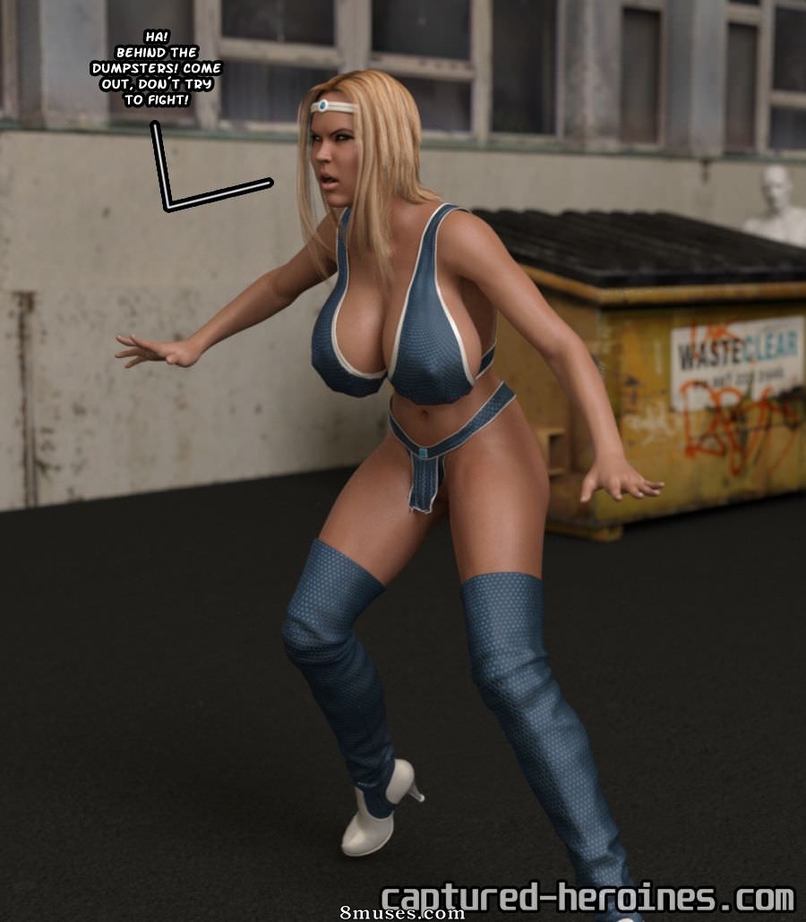 Captured-Heroines Comics - Attaque de la reine clone - Page 3